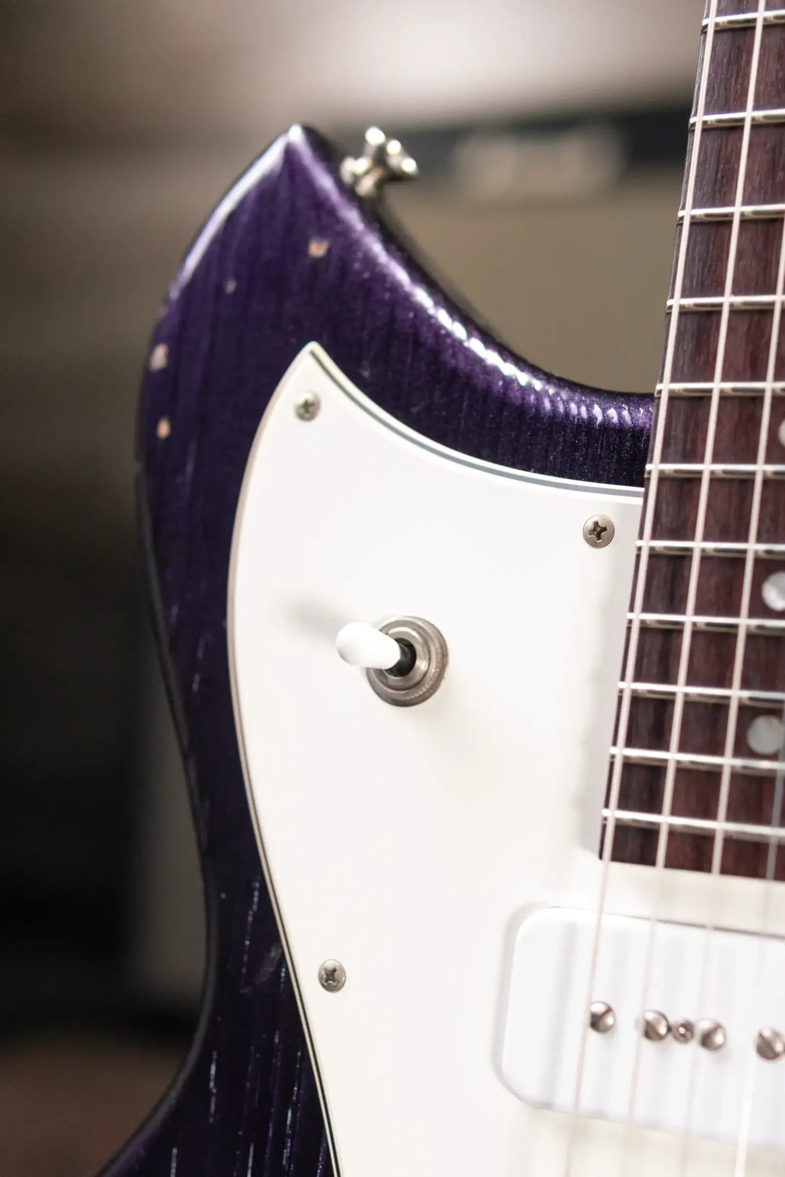 Novo Serus J Electric Guitar Purple Stranger with Softshell Case - Used