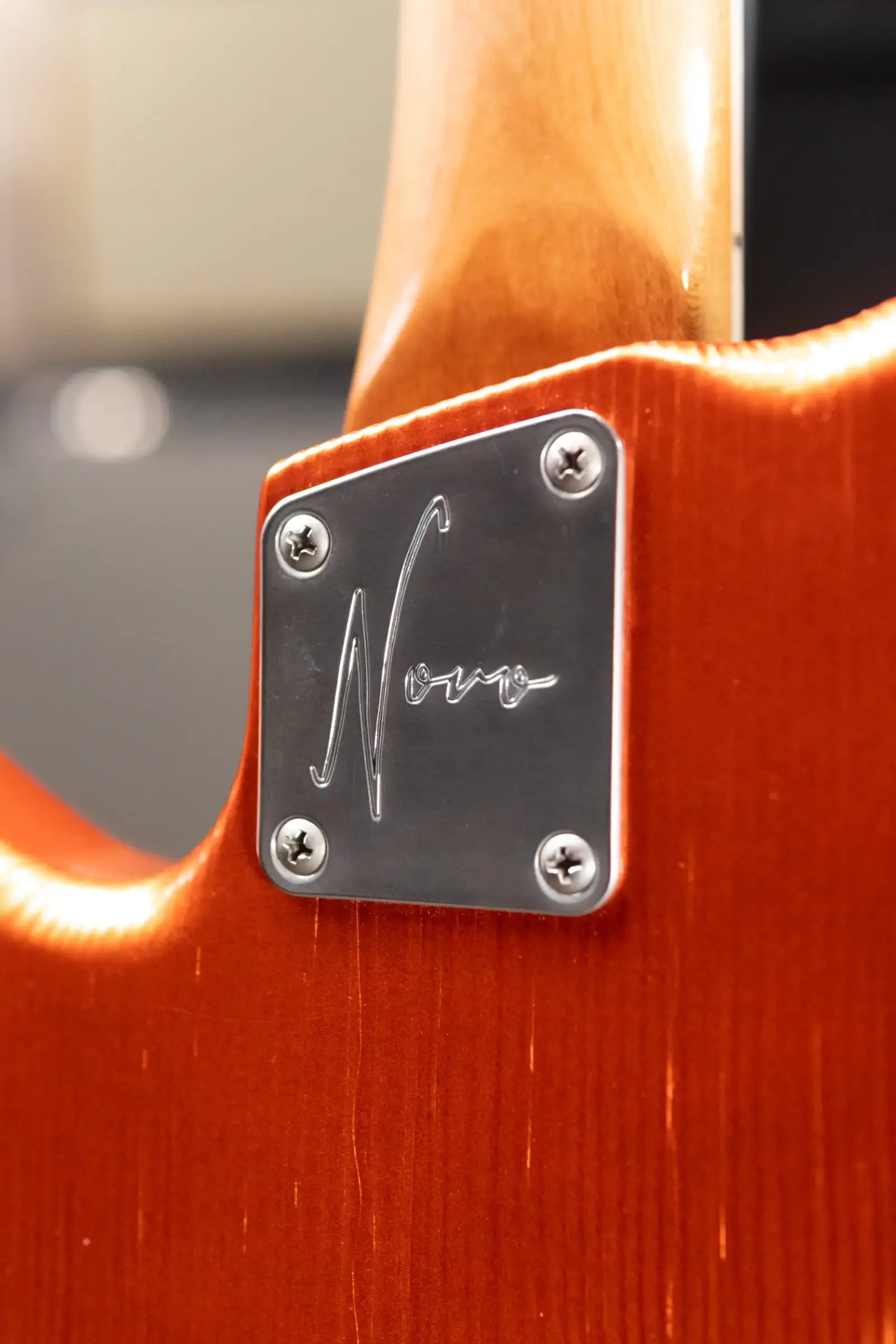 Novo Serus P2 Electric Guitar - Candy Apple Orange with Gig Bag