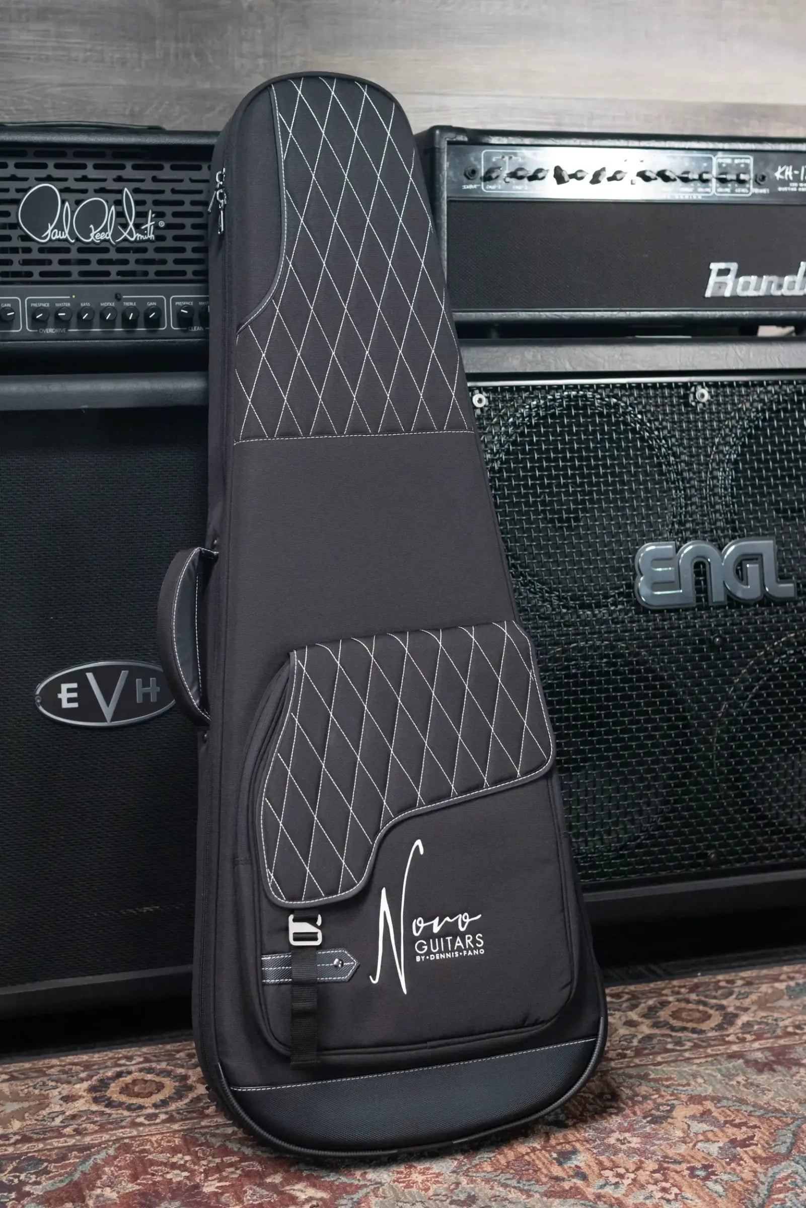 Novo Serus P2 Electric Guitar - Candy Apple Orange with Gig Bag