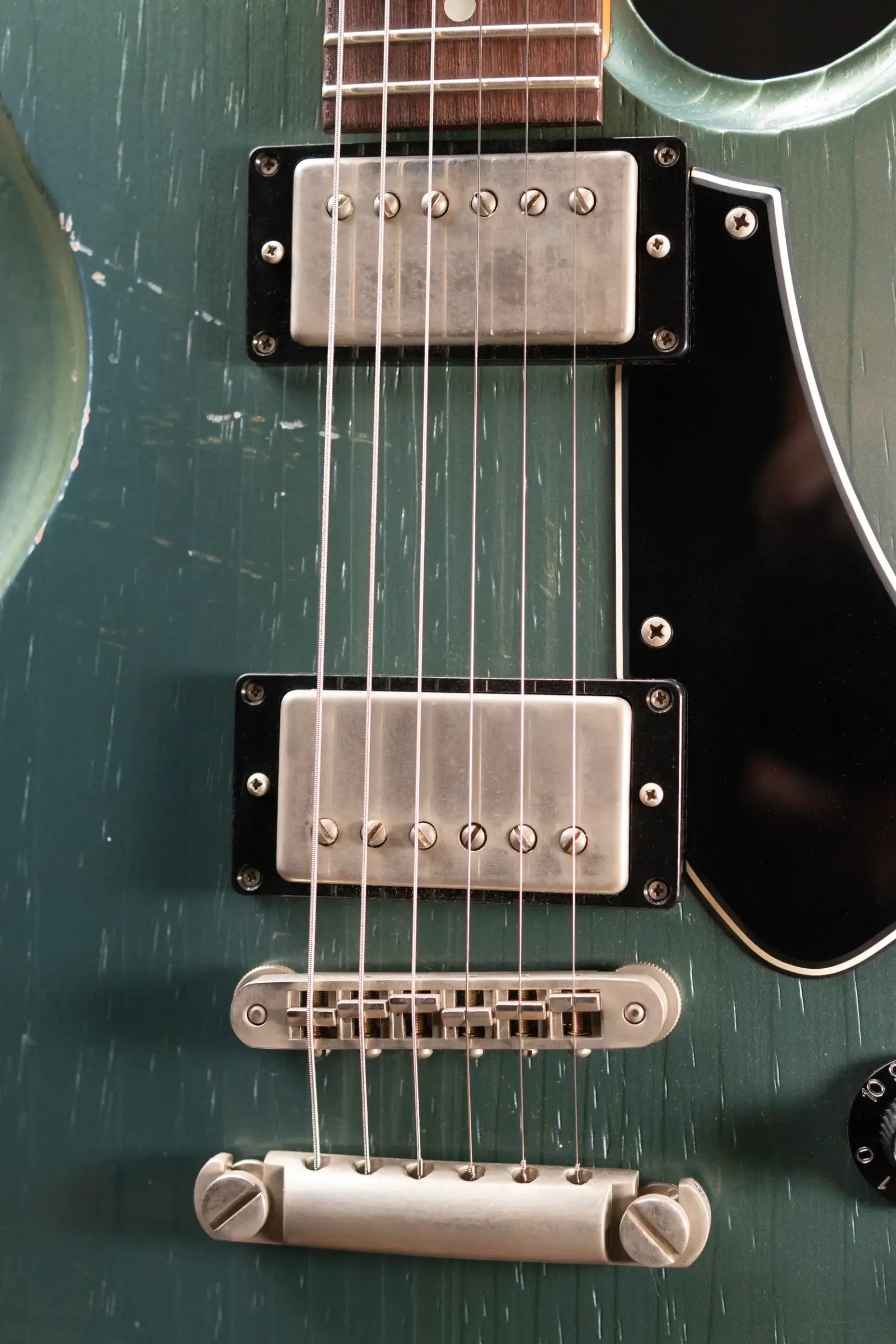 Novo Solus H2 Electric Guitar - Aged Pelham Blue with Case - Used