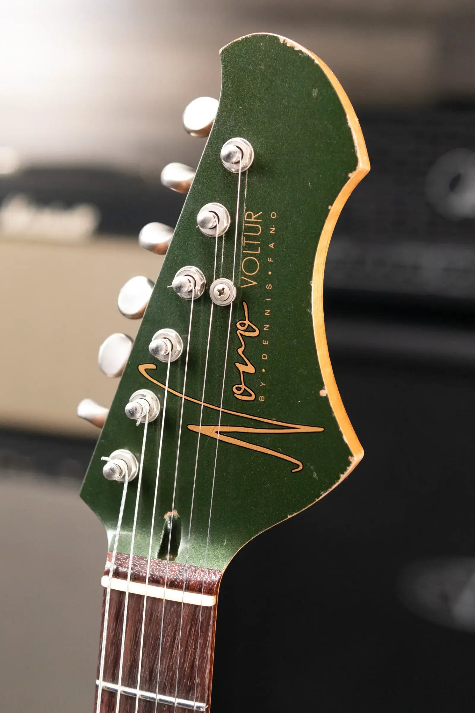 Novo Voltur J Electric Guitar - Cadillac Green with Gig Bag - Used