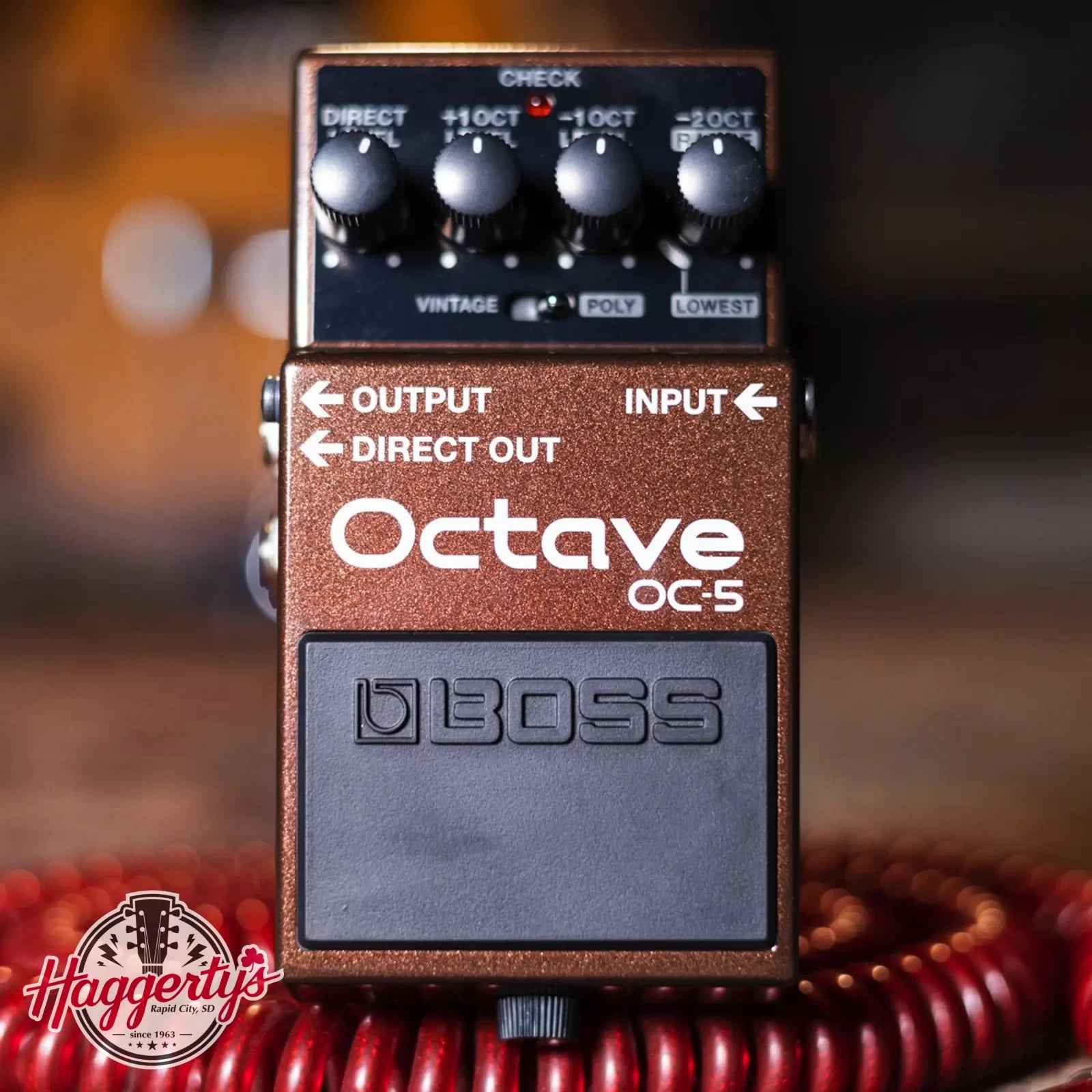 Boss OC-5 Polyphonic Guitar/Bass Octave Pedal Boss OC-5 Polyphonic Guitar/Bass Octave Pedal