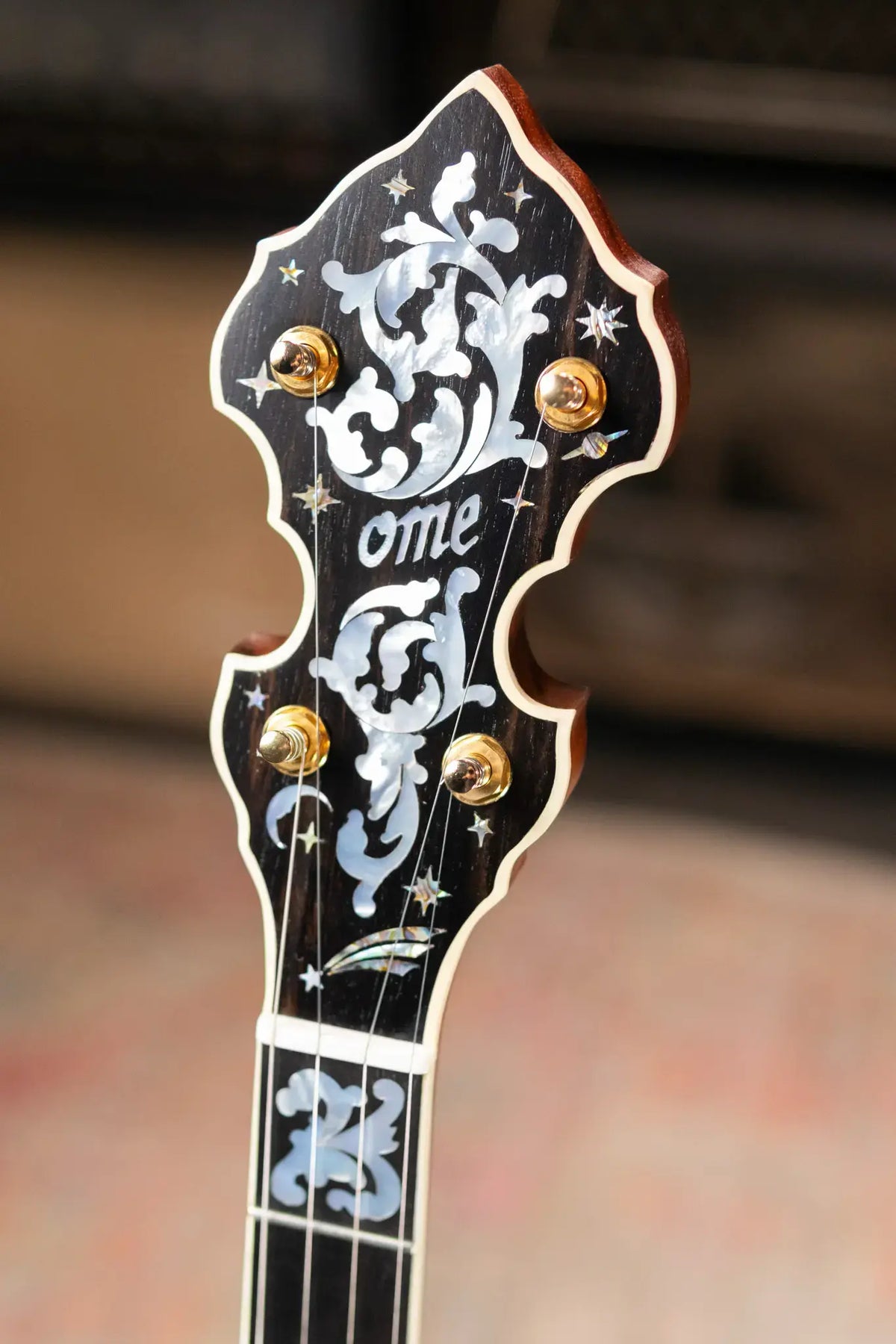 OME Banjos Artist Millennium 5-String Resonator Banjo with Hardshell Case