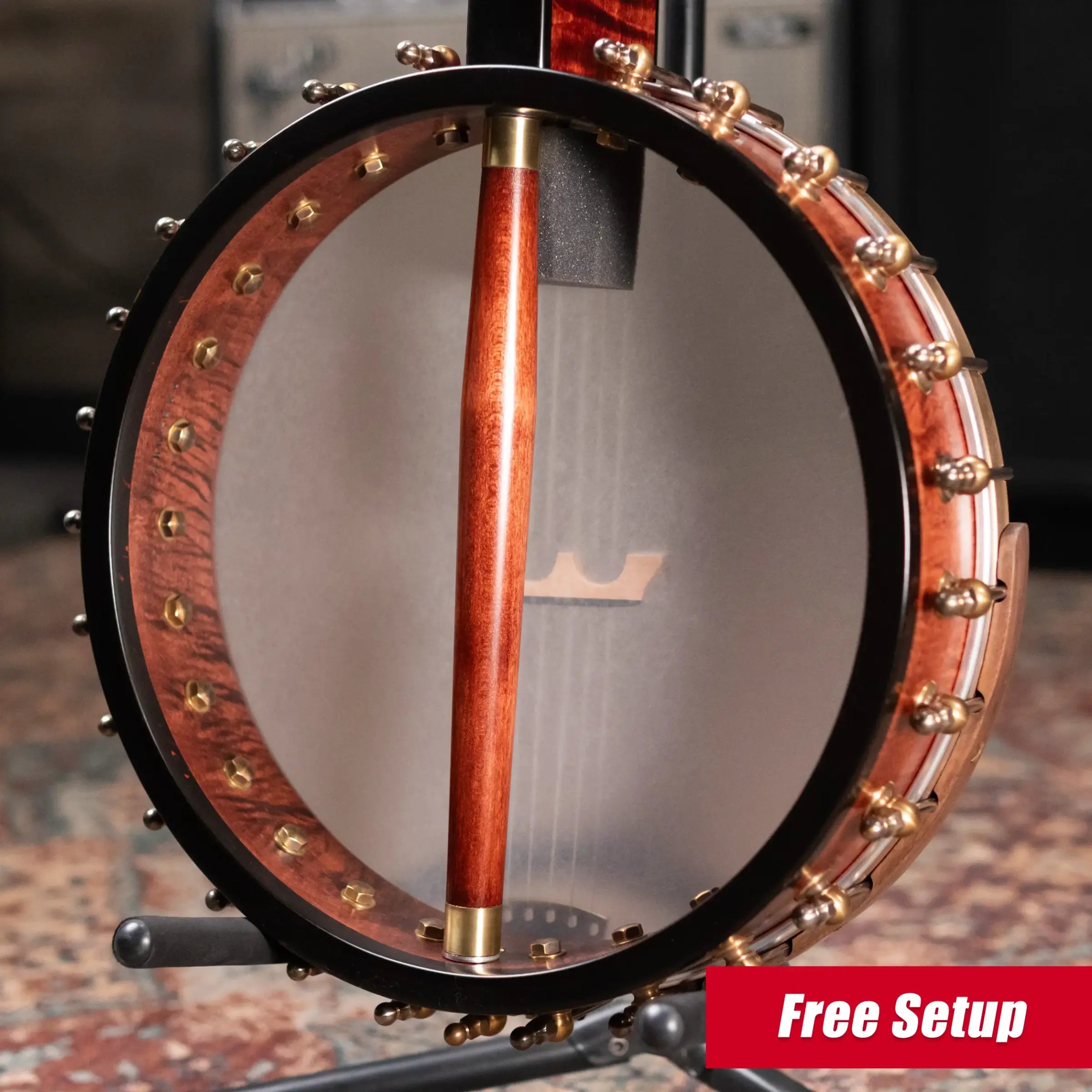 OME Banjos Jubilee 5-String Open Back Banjo with Hardshell Case