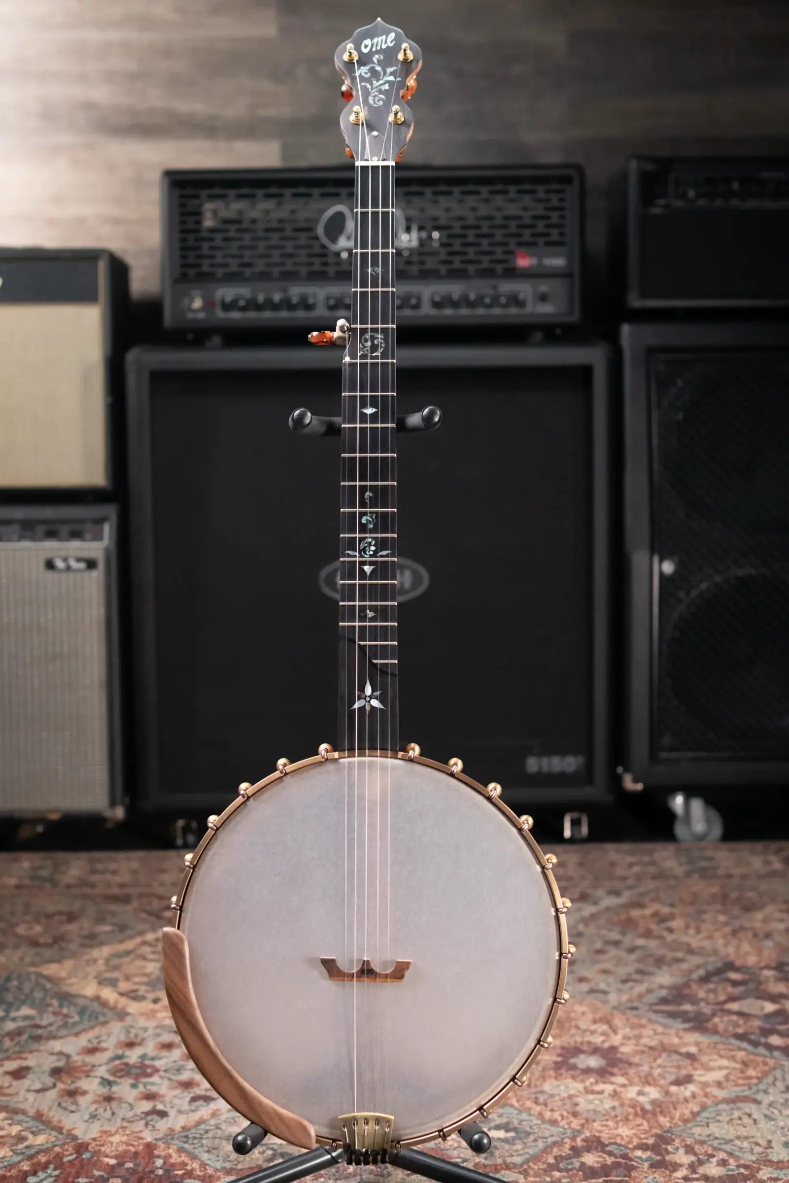 OME Banjos Juniper 5-String Open Back Banjo with Hardshell Case