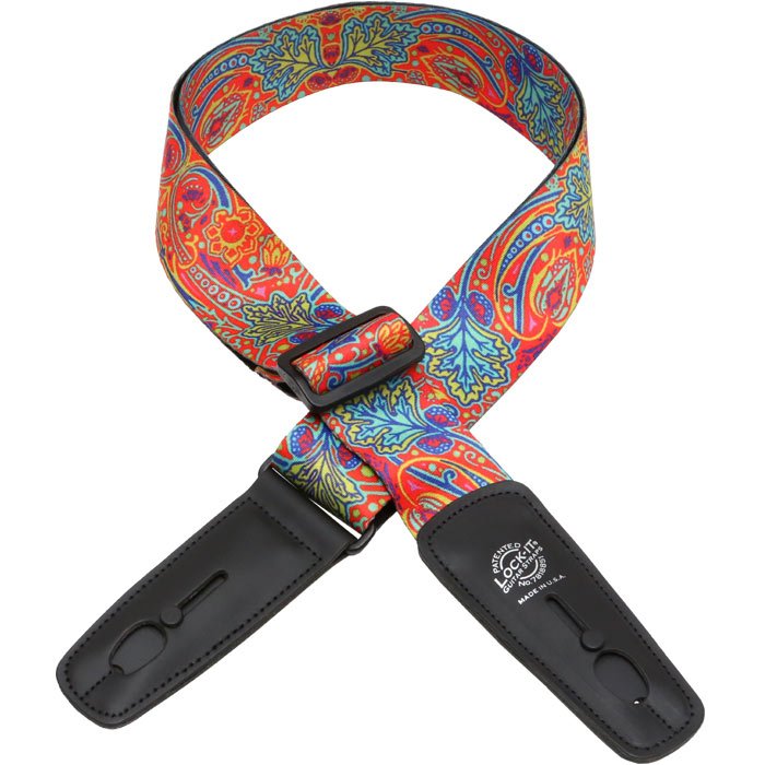 OMG 2" Lock-it Guitar Strap Summer of Love