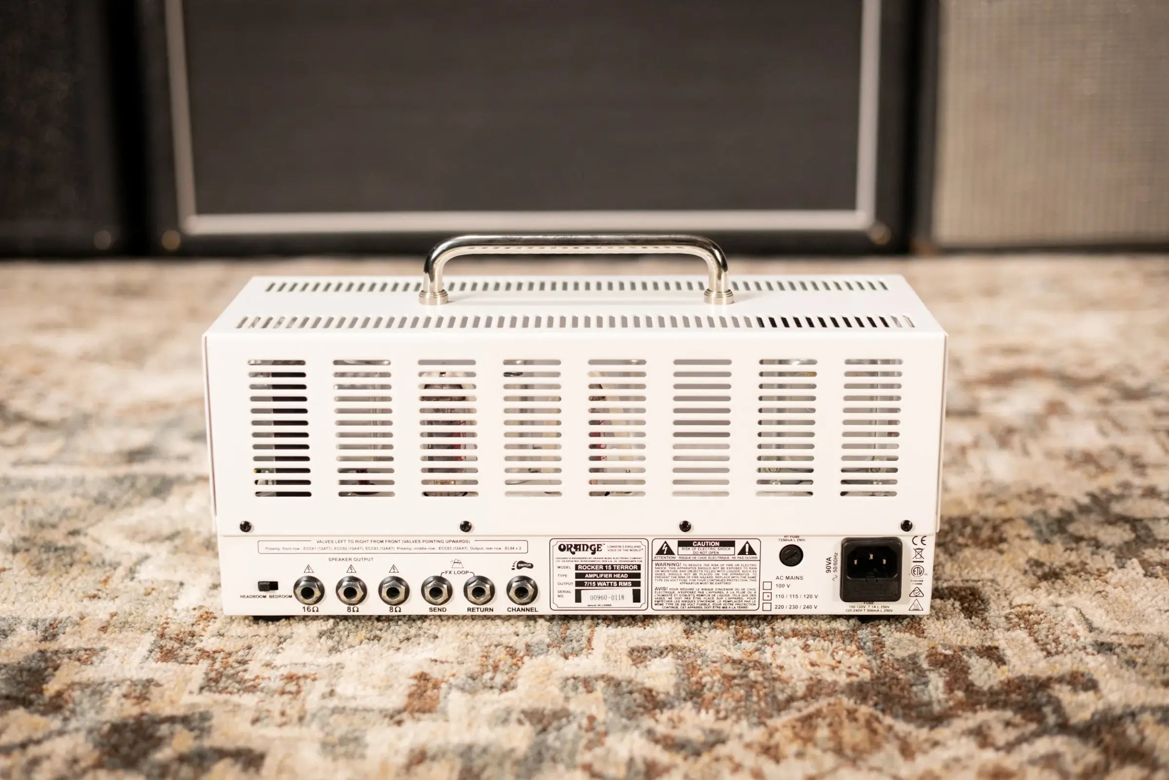 Orange Rocker 15 Terror 2-Channel 15-Watt Guitar Amp Head White - Used