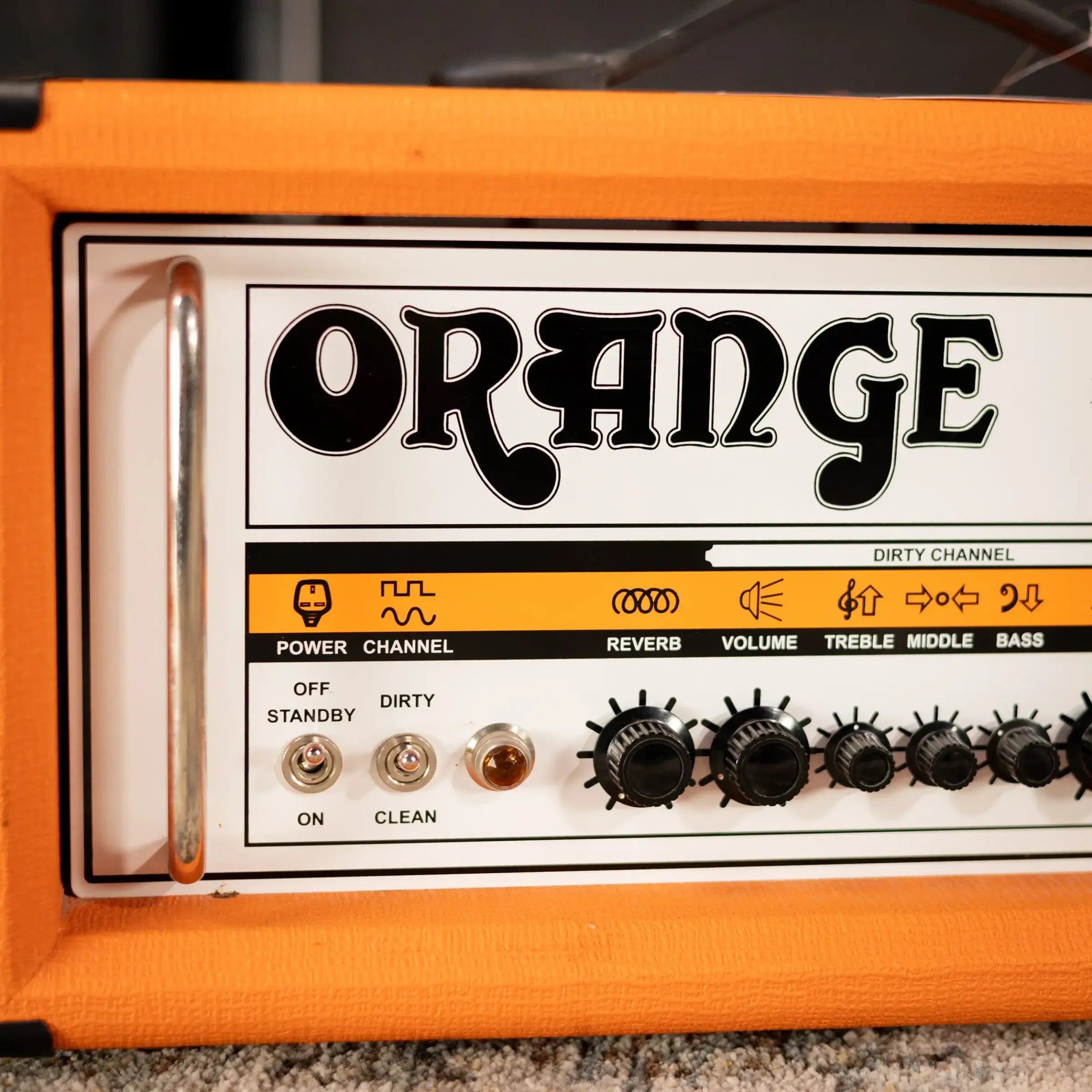 Orange Rockerverb 50 MKII 50W Amp Head with Footswitch - Used
