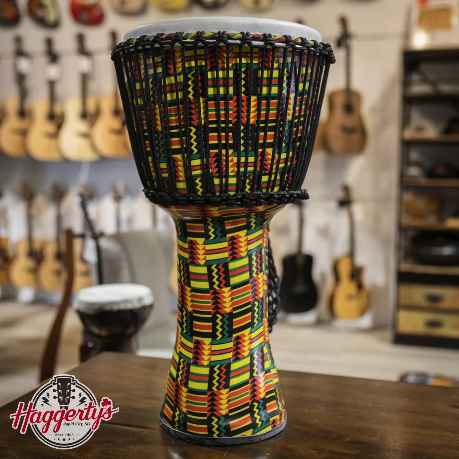 Meinl 12" Rope Tuned Travel Series Djembe, Simbra