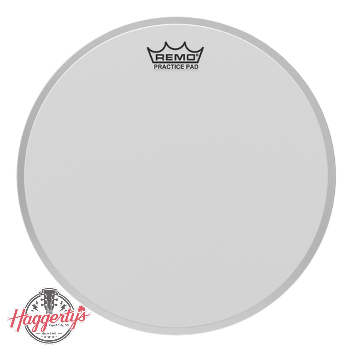 Remo PRACTICE PAD™ DRUMHEAD - AMBASSADOR®, COATED, 8"