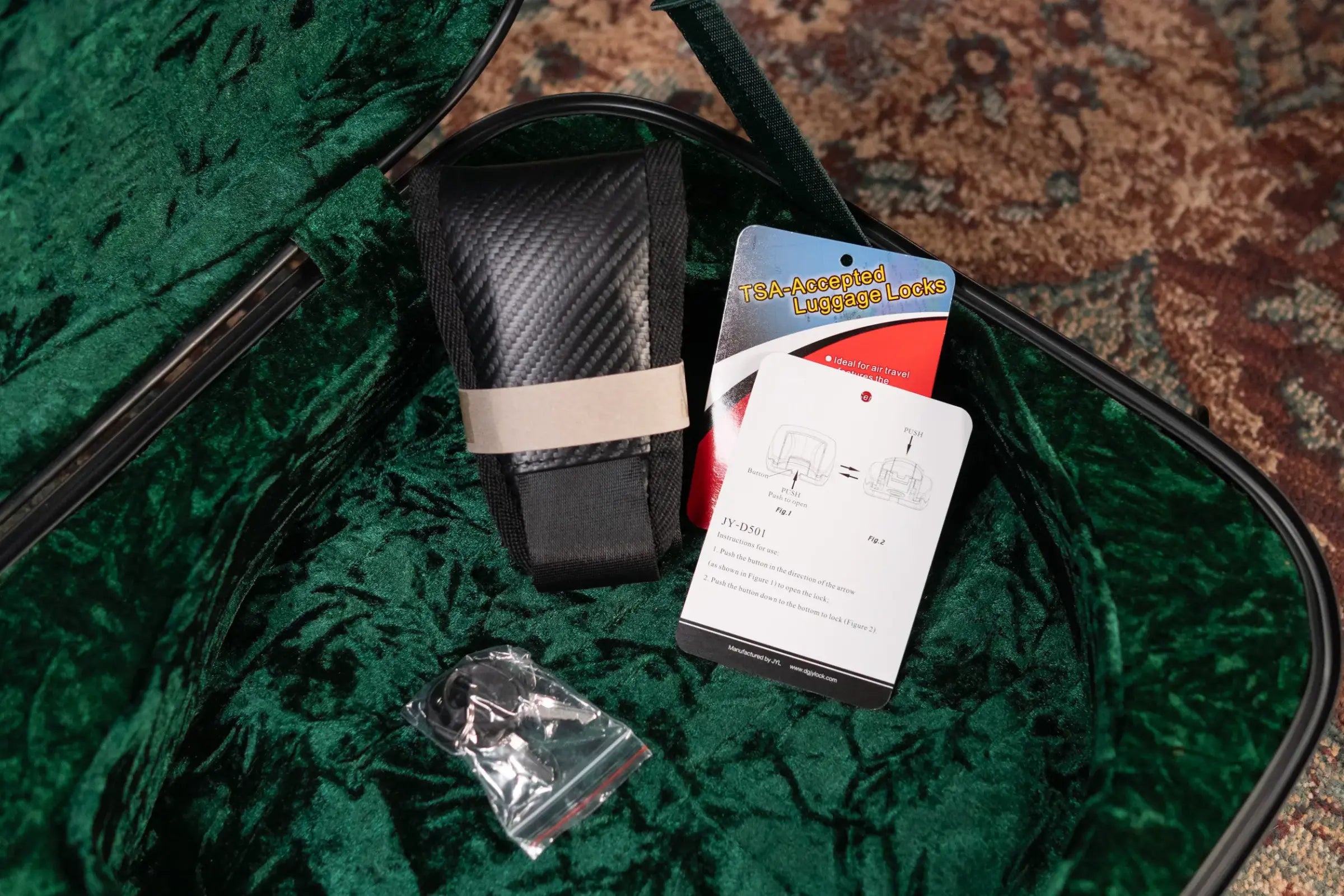 PRE-ORDER KLOS Full Carbon F-Style Mandolin Acoustic with Fiberglass Hardshell Case