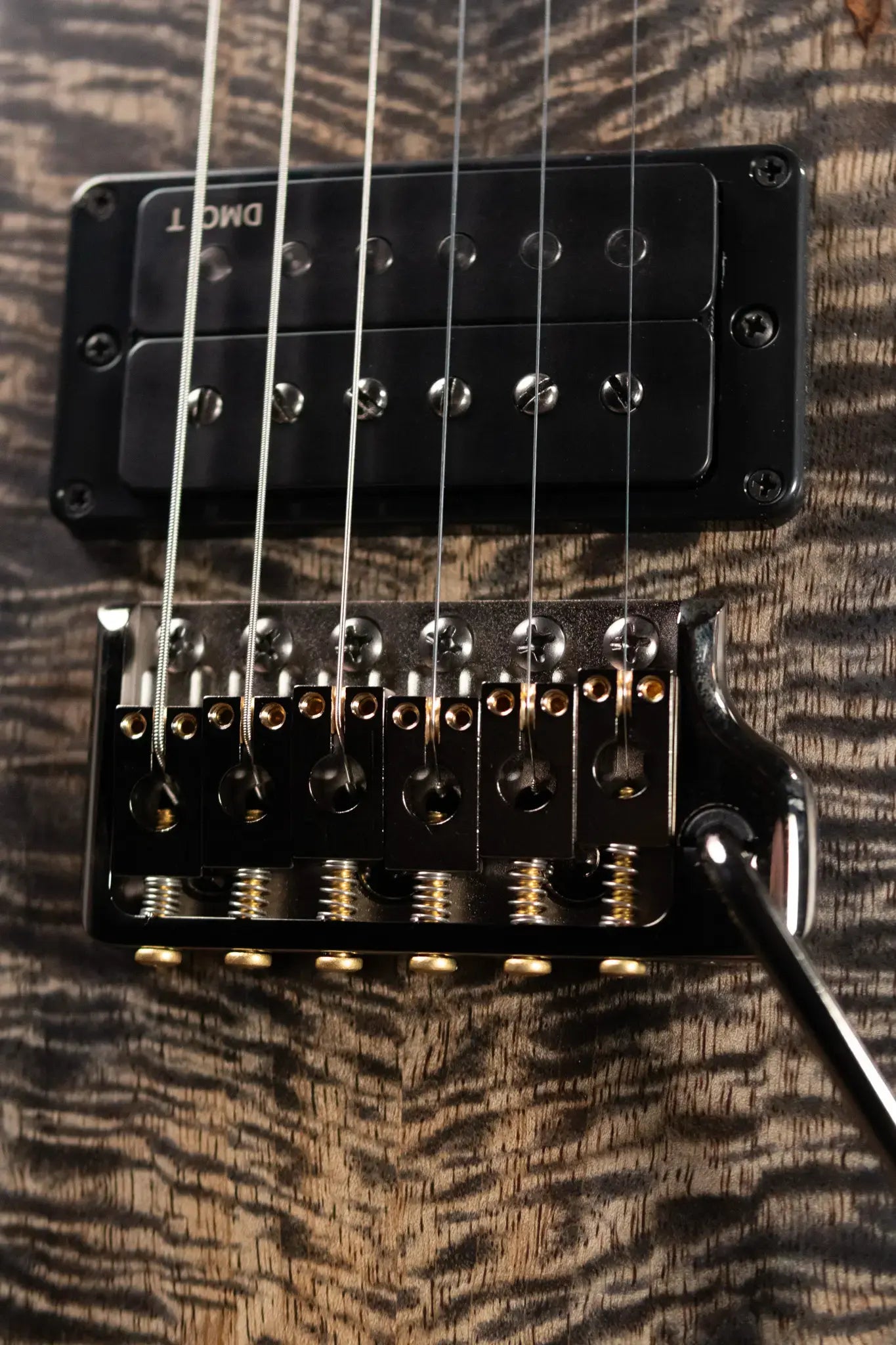 PRS 40th Anniversary Custom 24 Limited Edition Figured Mango Electric Guitar - Charcoal with Hardshell Case