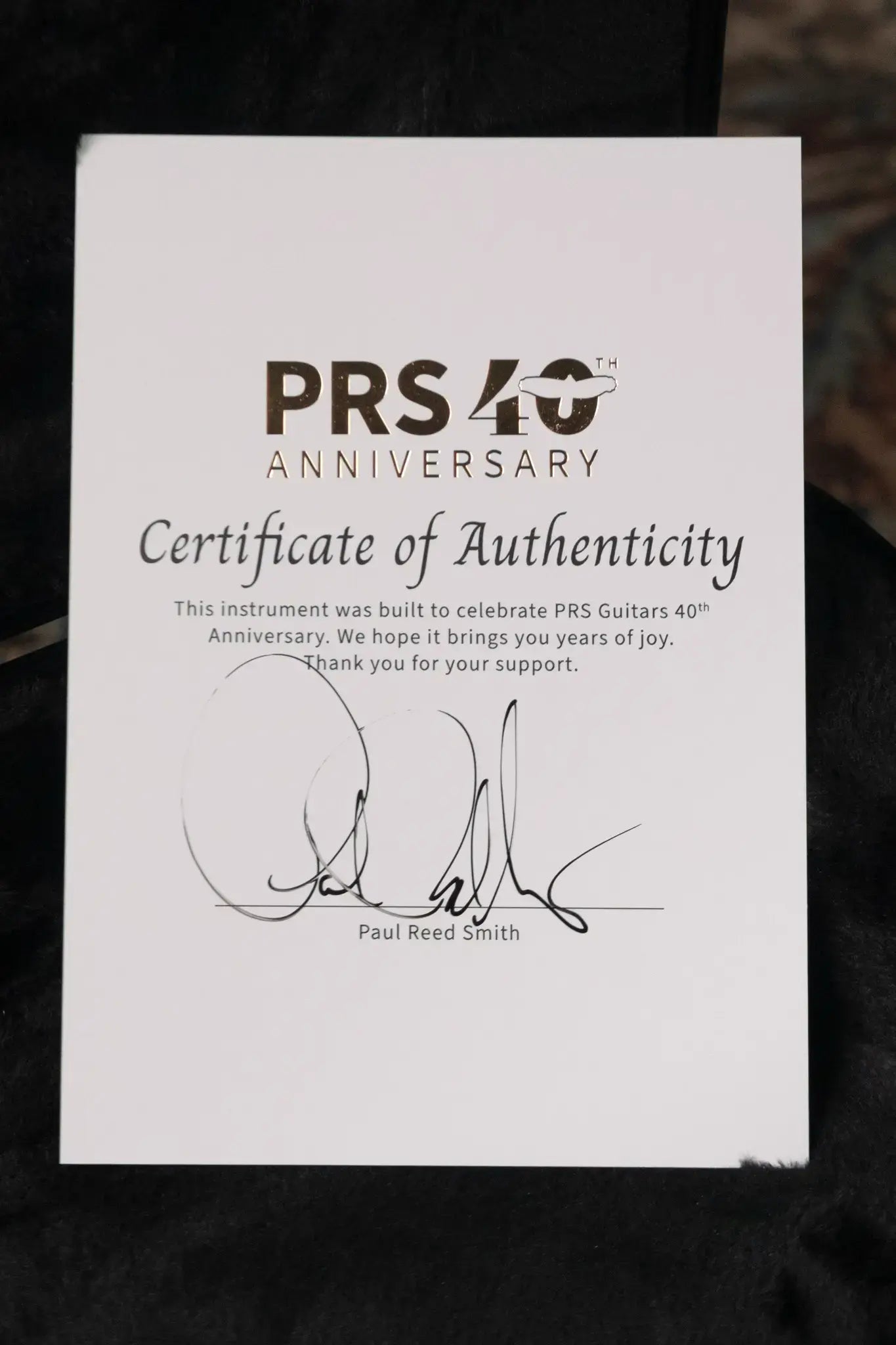 PRS 40th Anniversary Special Semi-Hollow Electric Guitar - Custom Color with Hardshell Case