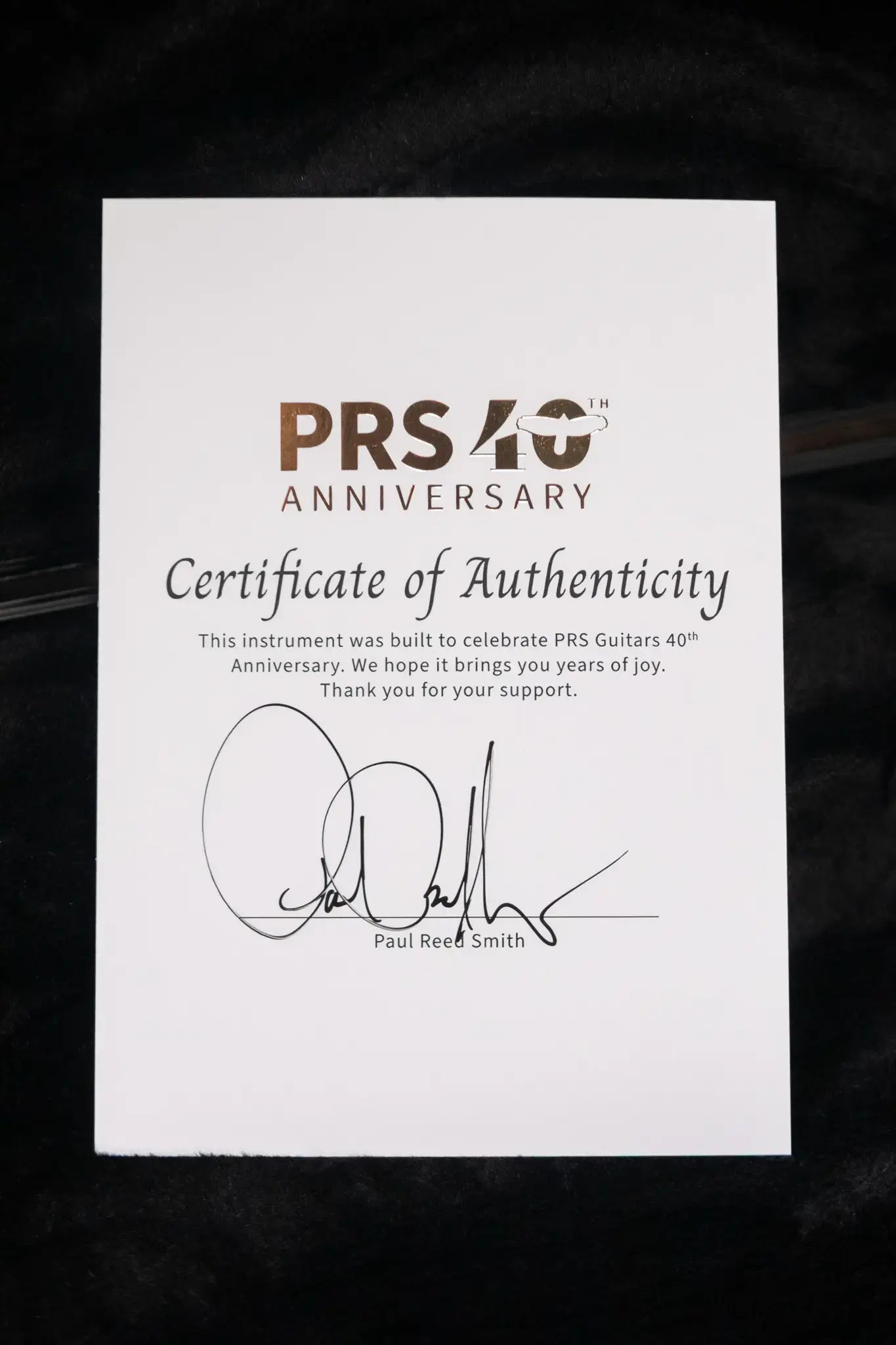 PRS 40th Anniversary Special Semi-Hollow Limited Edition Electric Guitar - Yellow Tiger Artist Top with Hardshell Case