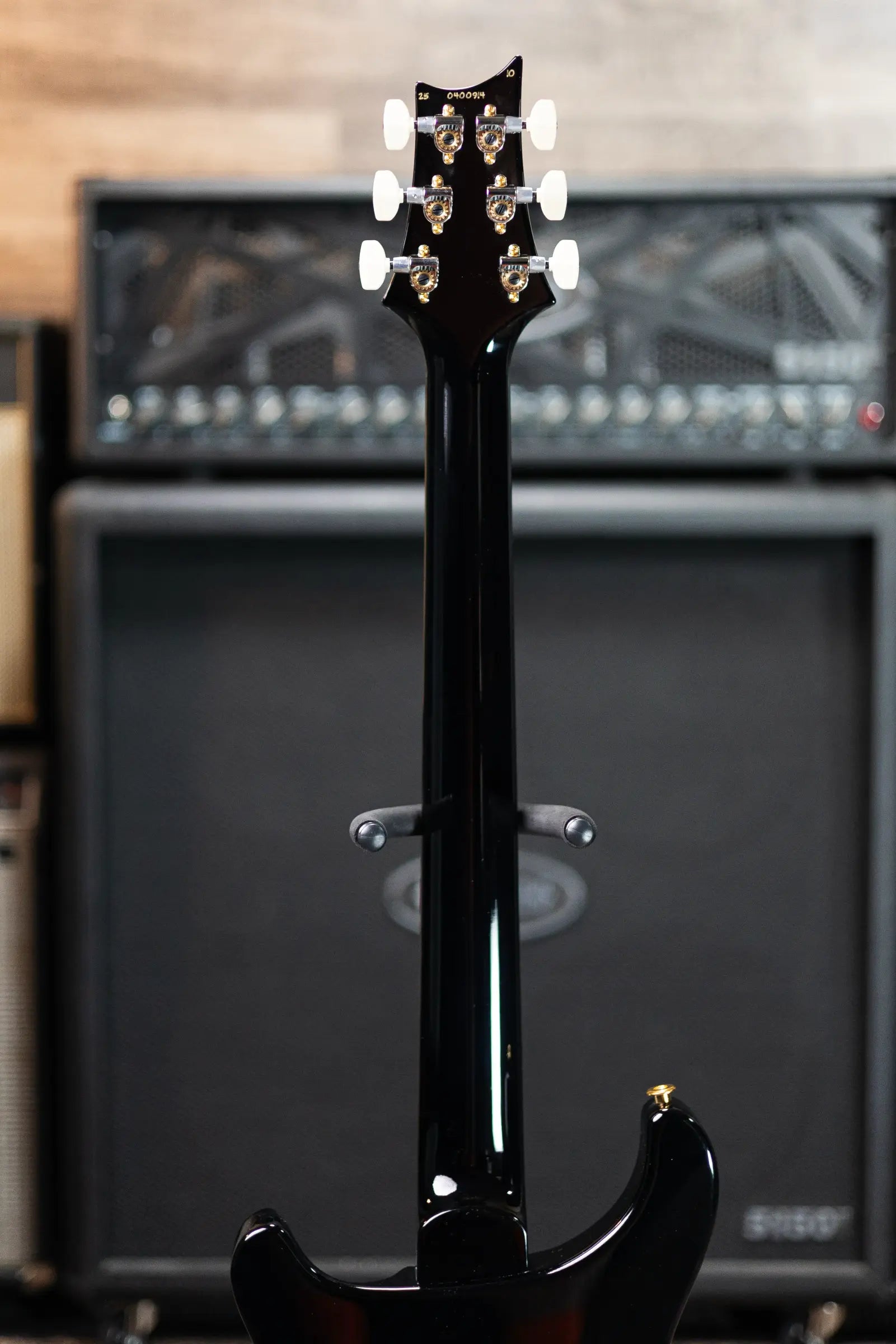 PRS Custom 24-08 Semi-Hollow 40th Anniversary Limited Edition Electric Guitar - Charcoal Wraparound Smokeburst with Hardshell Case
