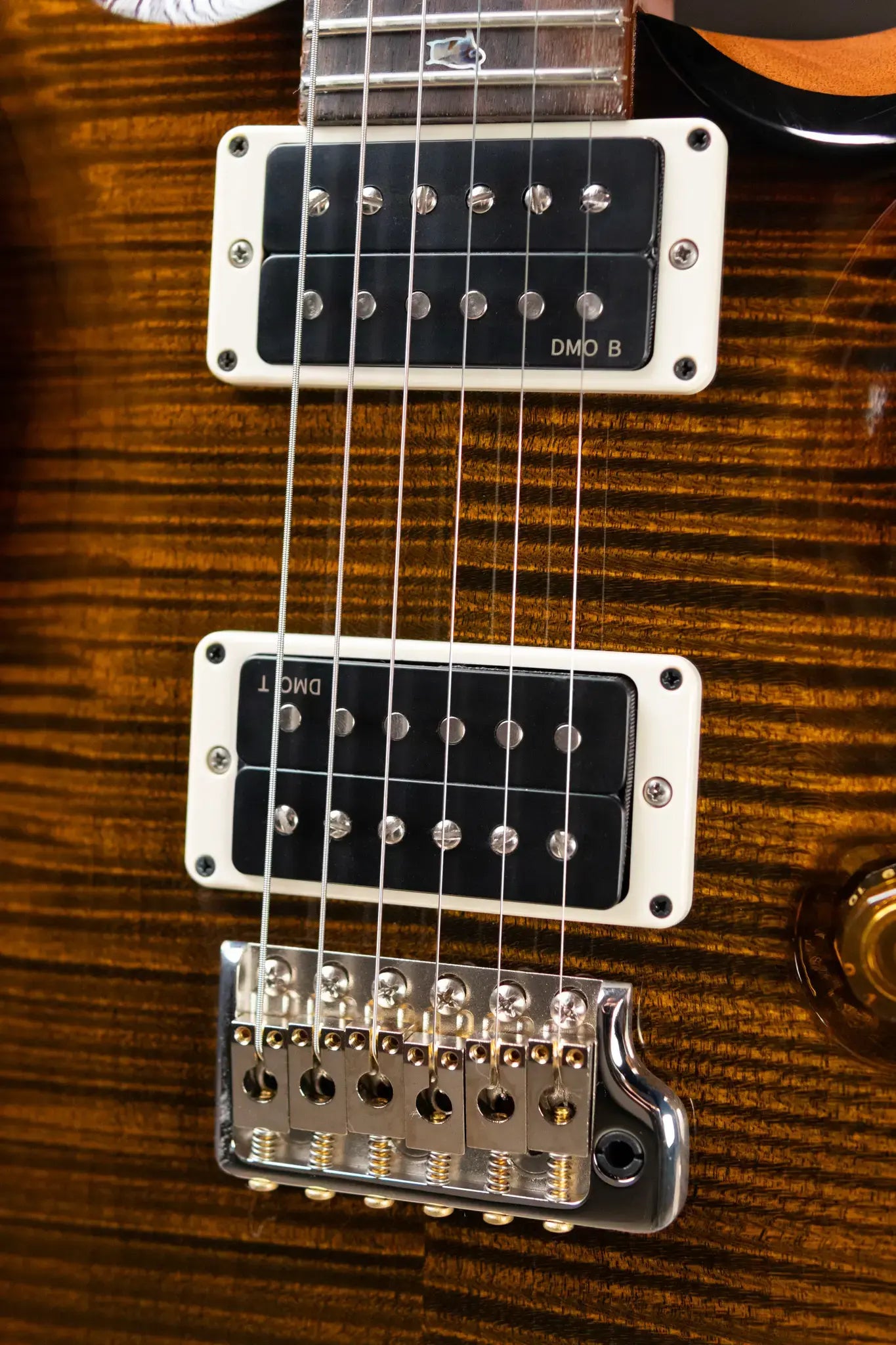 PRS Custom 24 40th Anniversary Limited Edition Electric Guitar - Tiger Eye Smokeburst with Hardshell Case