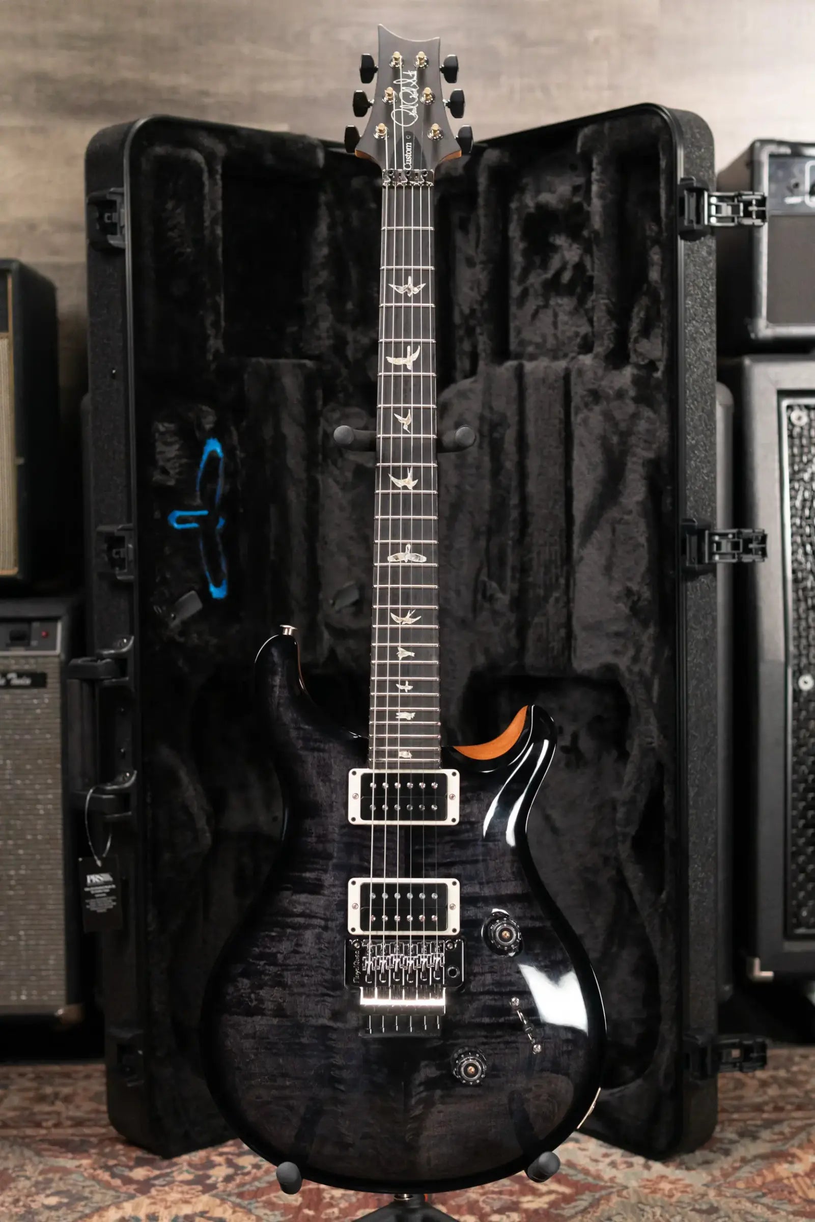 PRS Custom 24 "Floyd" Electric Guitar - Custom Color with Hardshell Case