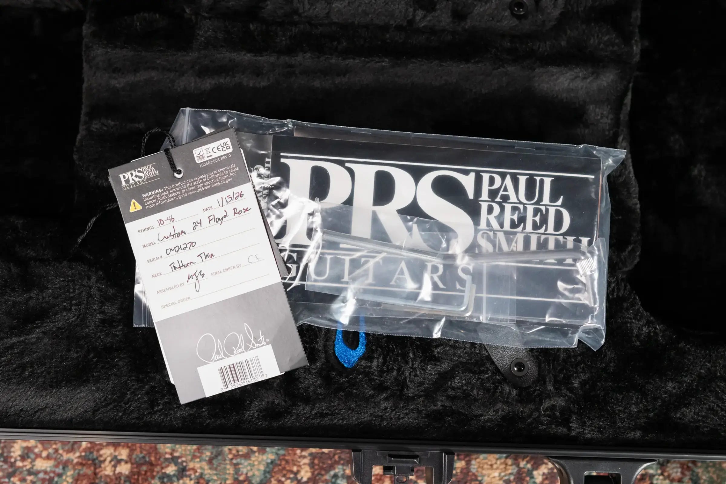 PRS Custom 24 "Floyd" Electric Guitar - Custom Color with Hardshell Case