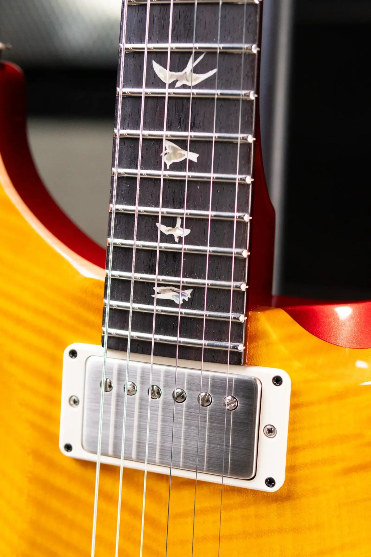 PRS DGT Select Top Electric Guitar - McCarty Sunburst with Hardshell Case