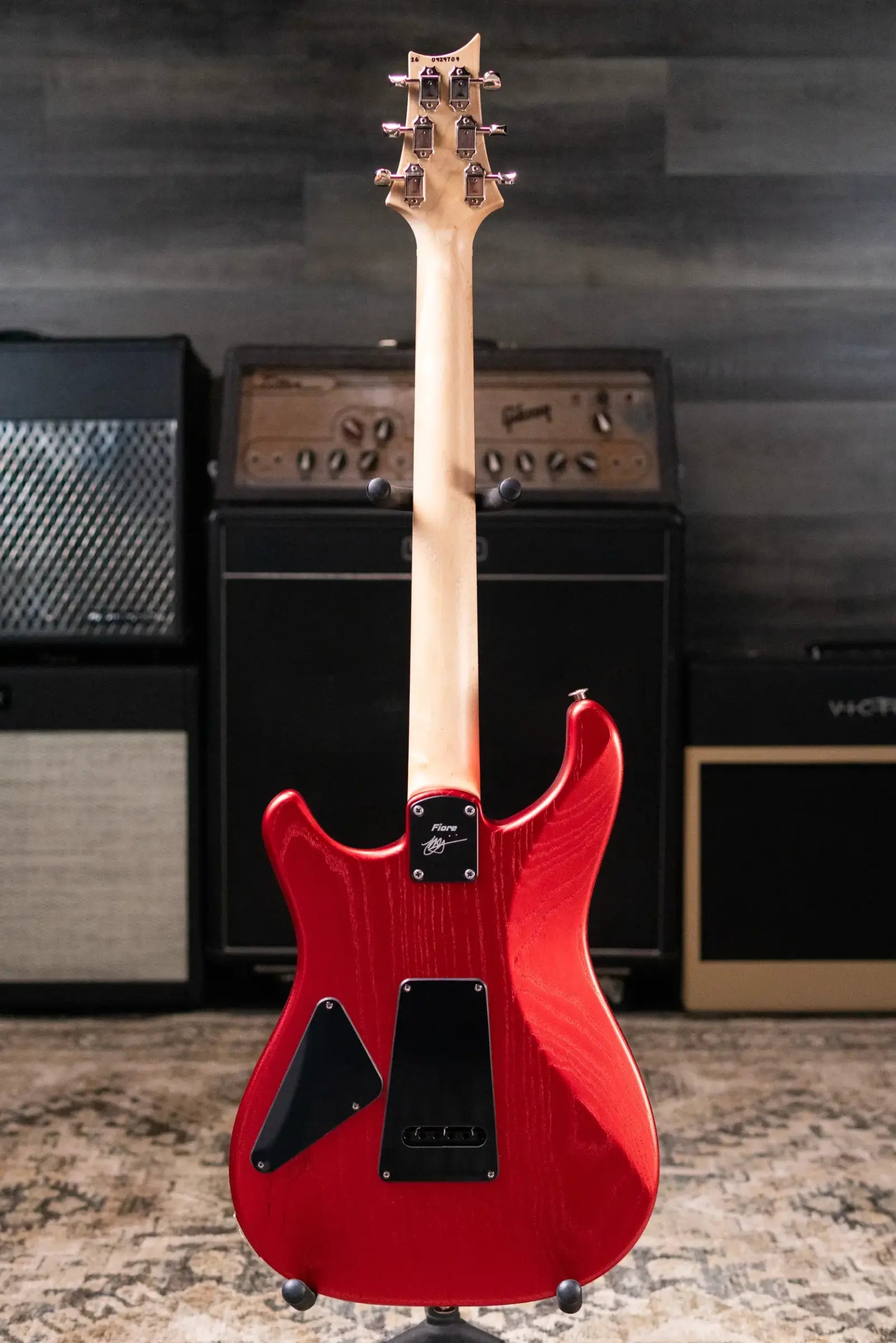 PRS Fiore HH Satin Electric Guitar - Red Apple Metallic with Gig Bag