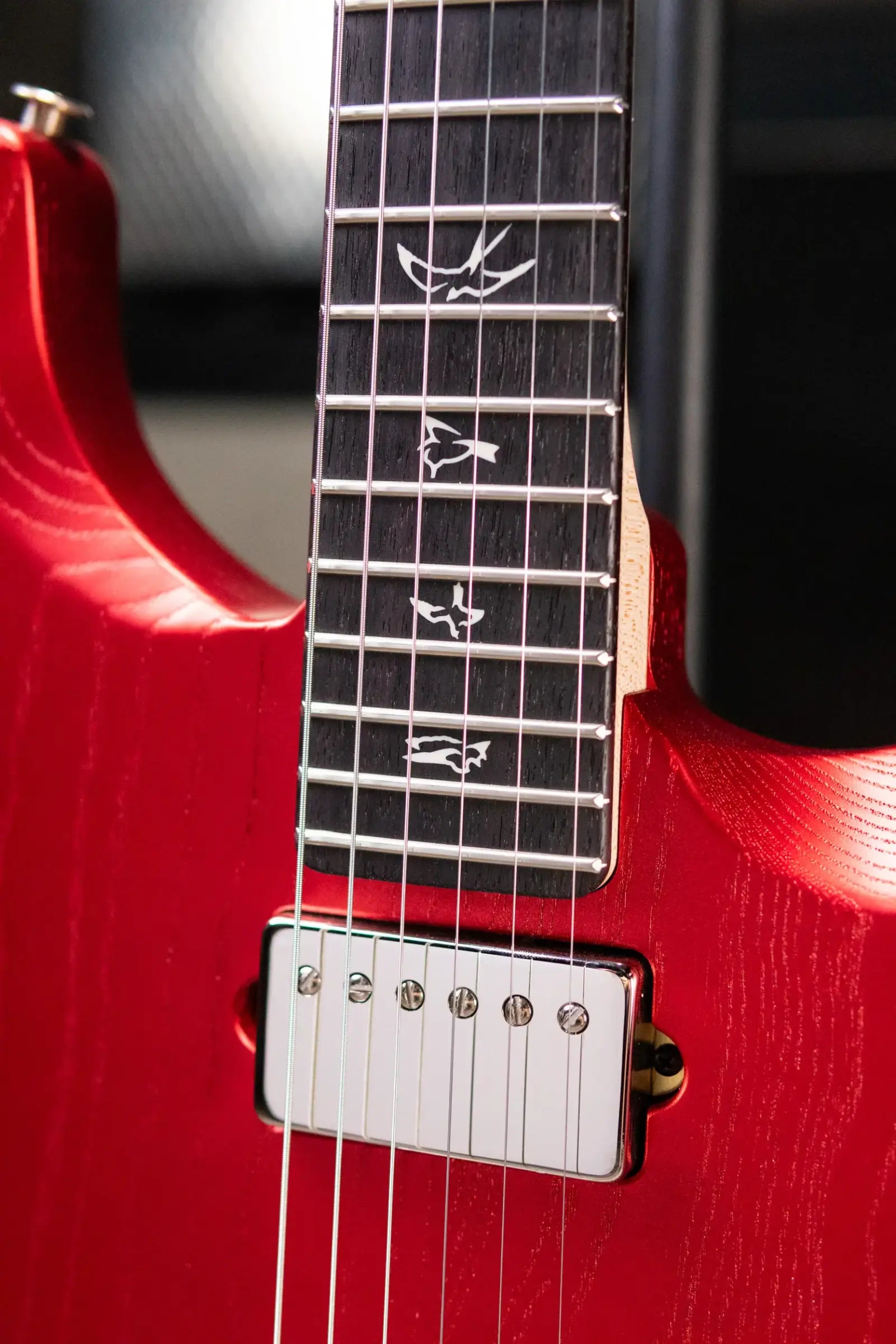 PRS Fiore HH Satin Electric Guitar - Red Apple Metallic with Gig Bag