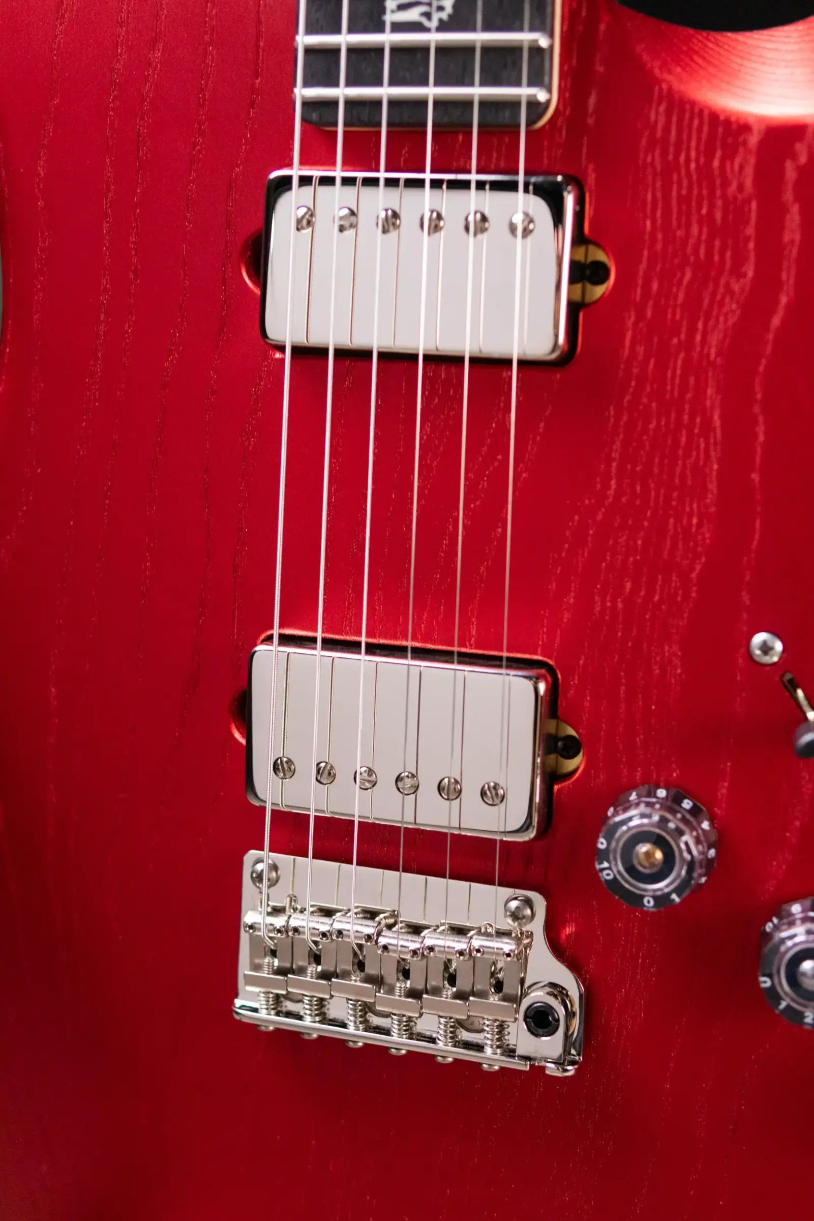 PRS Fiore HH Satin Electric Guitar - Red Apple Metallic with Gig Bag