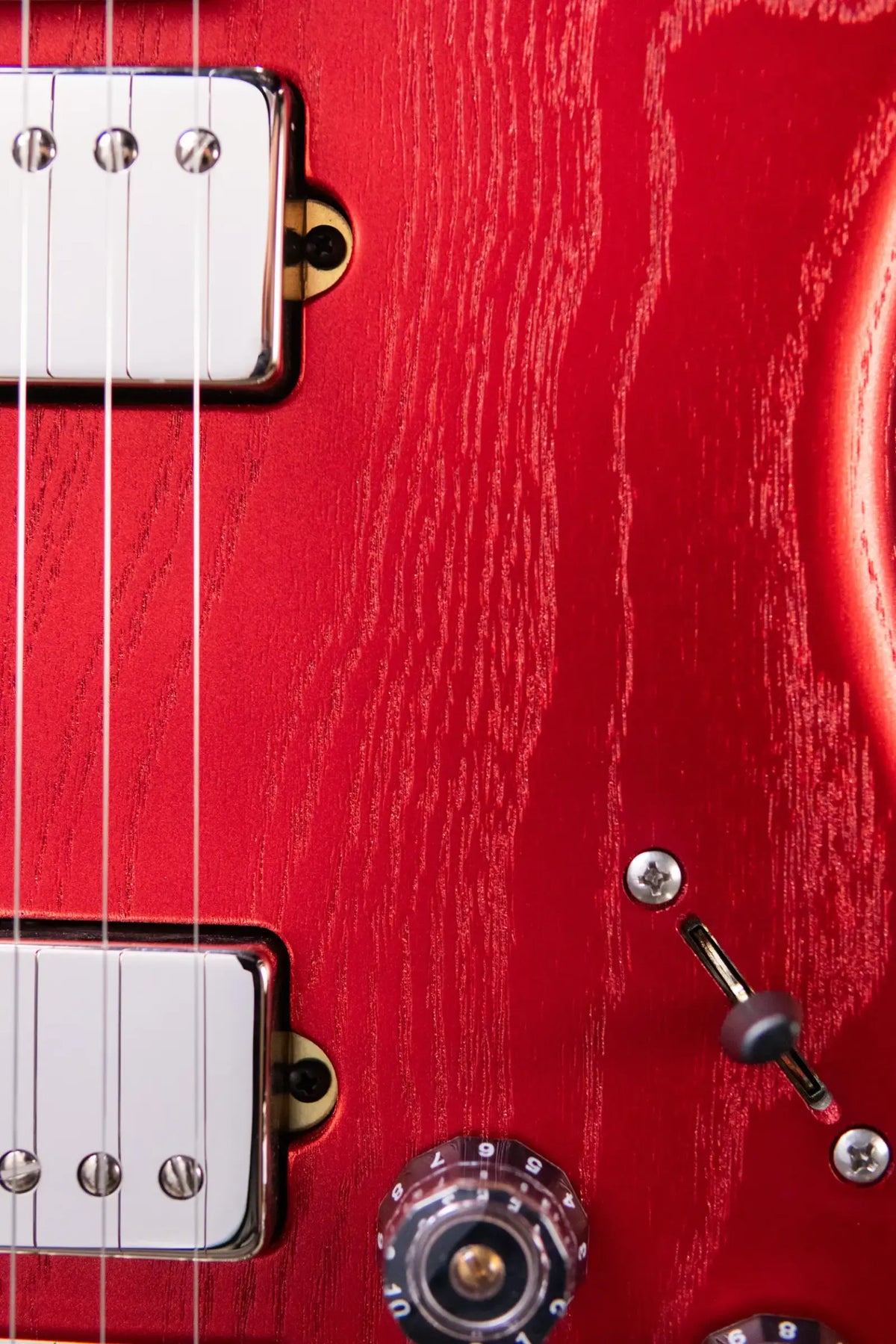 PRS Fiore HH Satin Electric Guitar - Red Apple Metallic with Gig Bag
