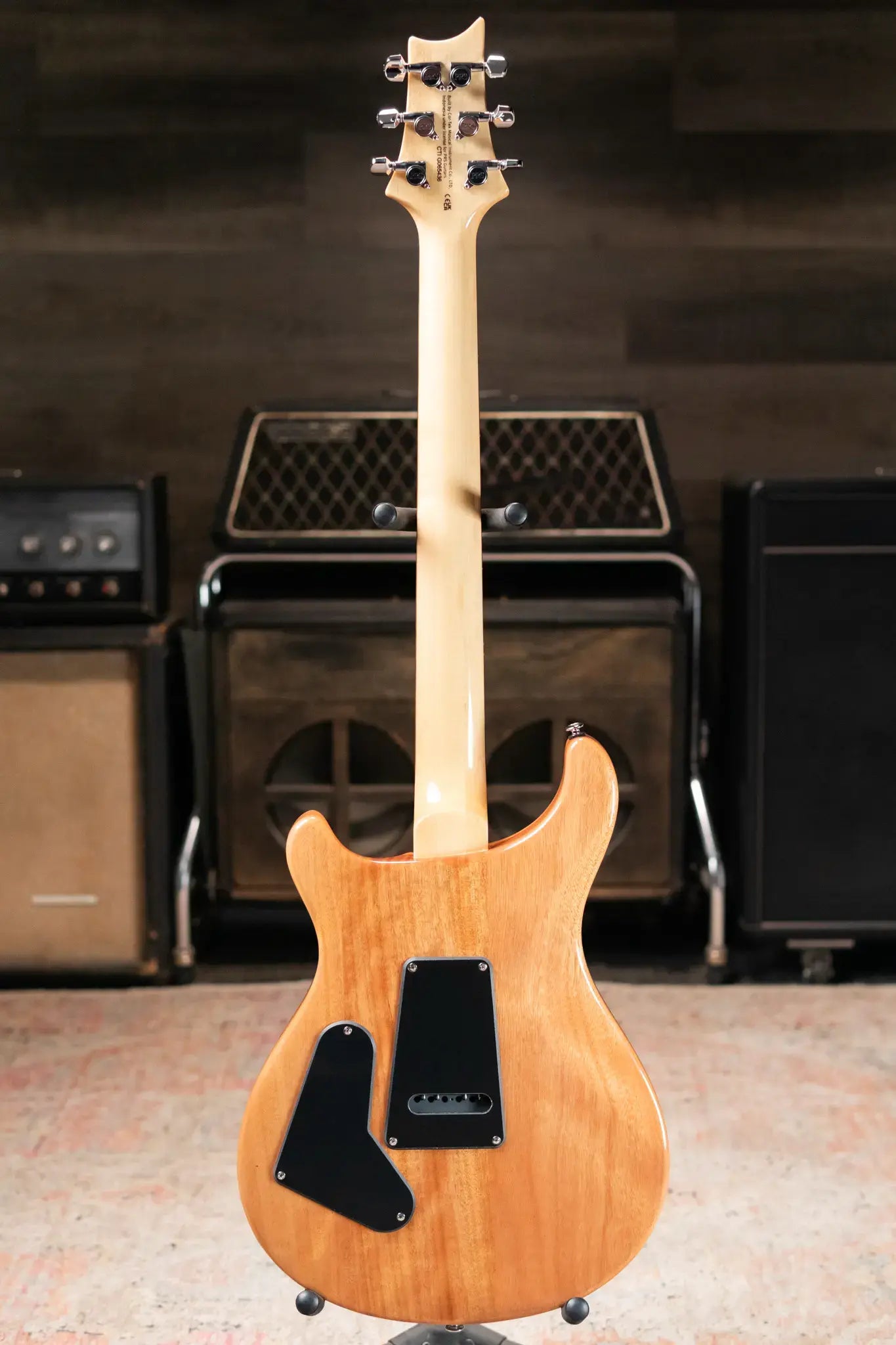 PRS Limited Edition SE Exotic Custom 24 Electric Guitar - Burled Ash with Gig Bag