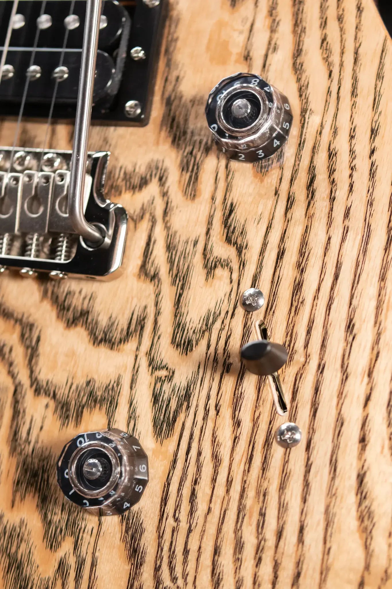 PRS Limited Edition SE Exotic Custom 24 Electric Guitar - Burled Ash with Gig Bag