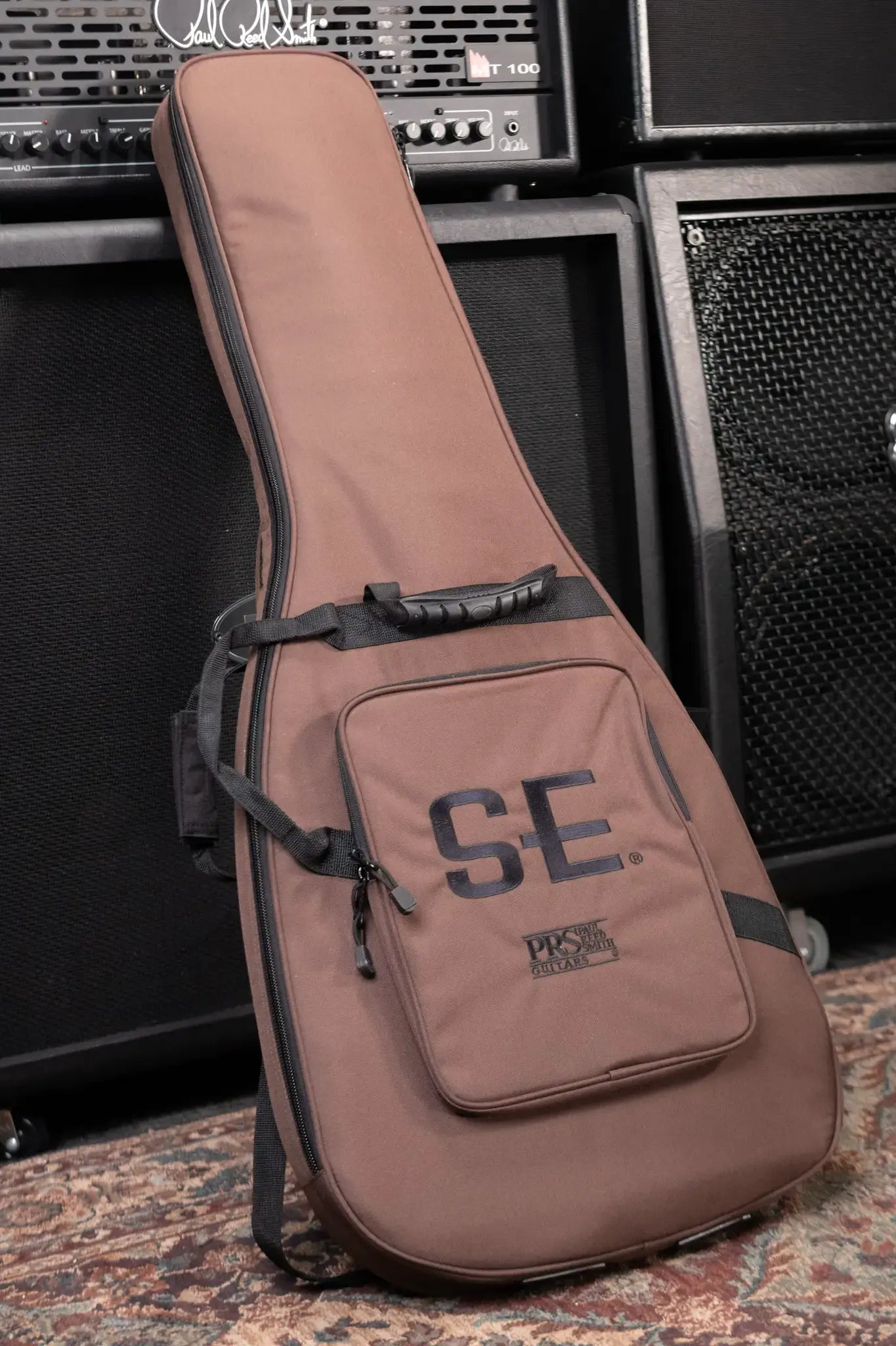 PRS Limited Edition SE Exotic Custom 24 Electric Guitar - Burled Ash with Gig Bag