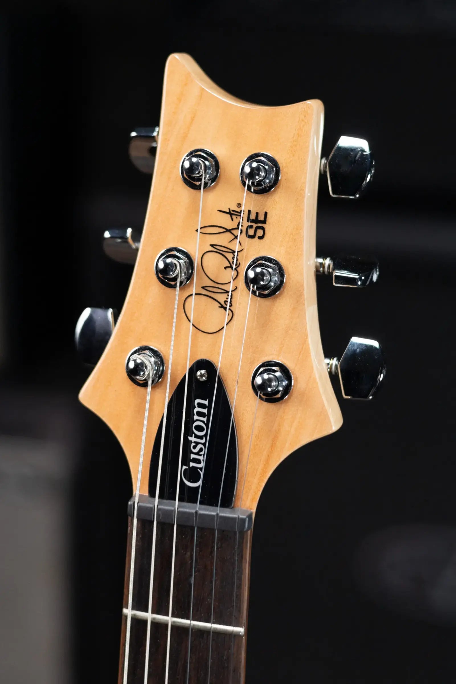 PRS Limited Edition SE Exotic Custom 24 Electric Guitar - Burled Ash with Gig Bag - Used