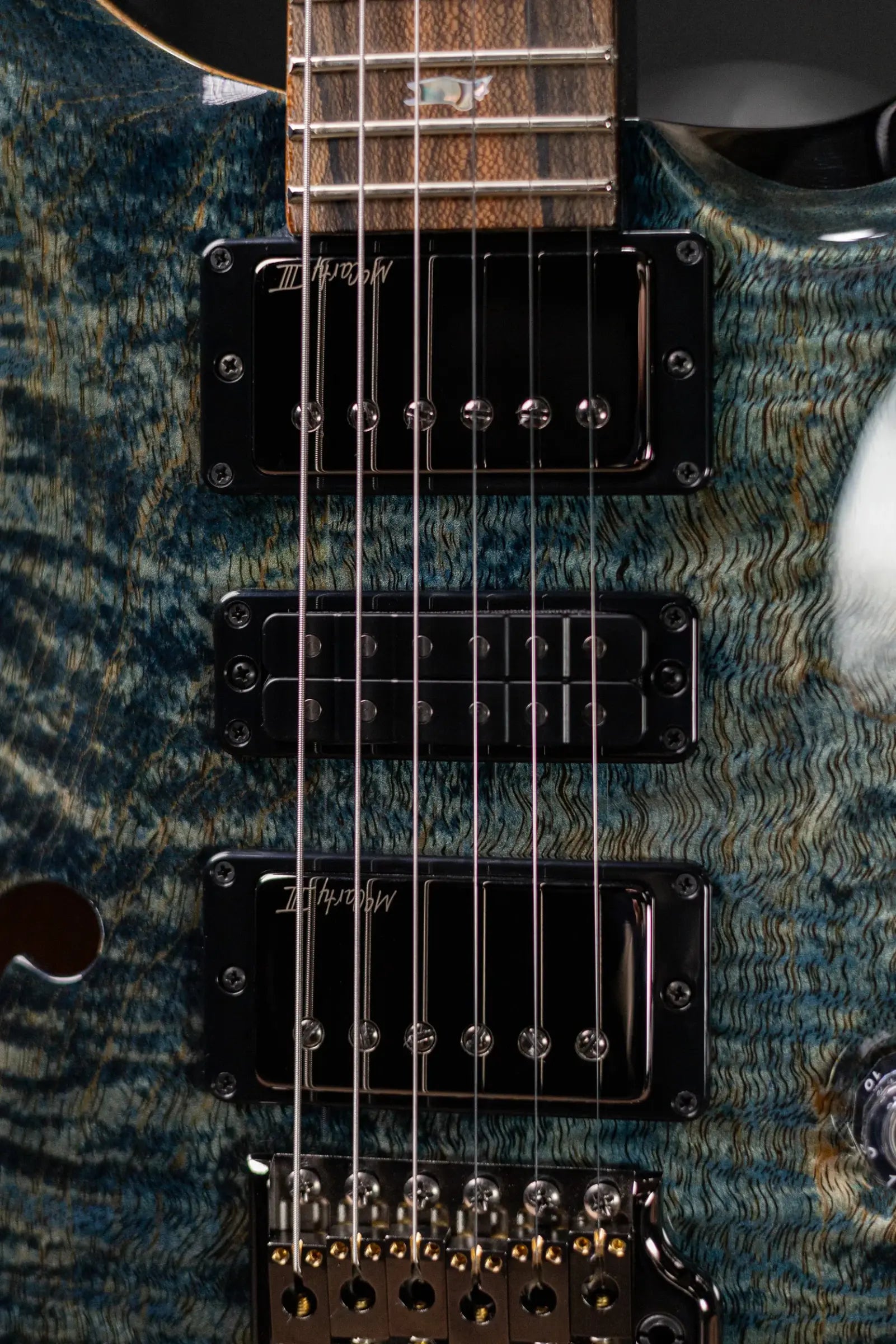 PRS Mango Limited Edition (1 0f 200) Special Semi-Hollow Body Electric Guitar - Faded Whale Blue with Hardshell Case