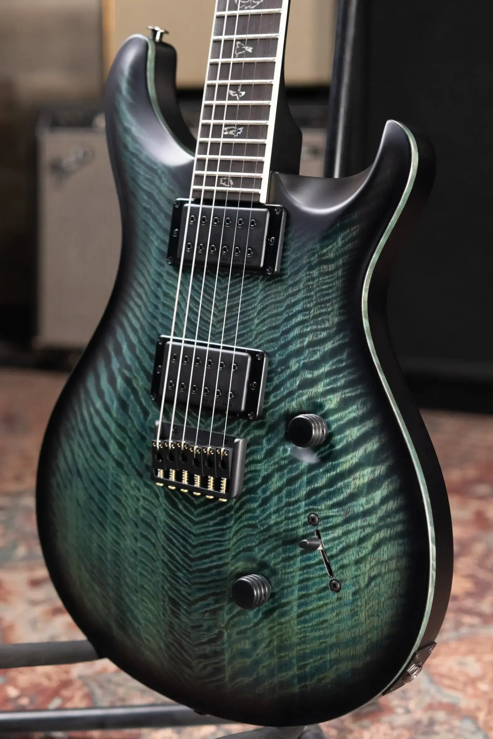 PRS Mark Holcomb Signature Electric Guitar - Cobalt Smokeburst with Hardshell Case