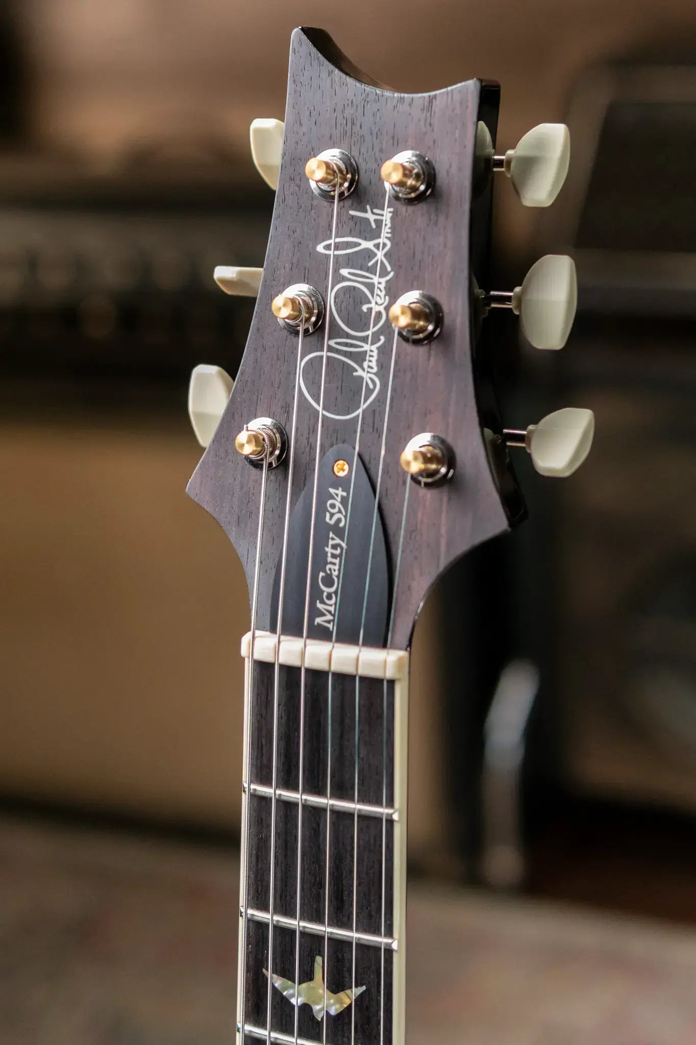 PRS McCarty 594 Flame Maple 10-Top - Fire Red Wrap Smokeburst with Hardshell Case