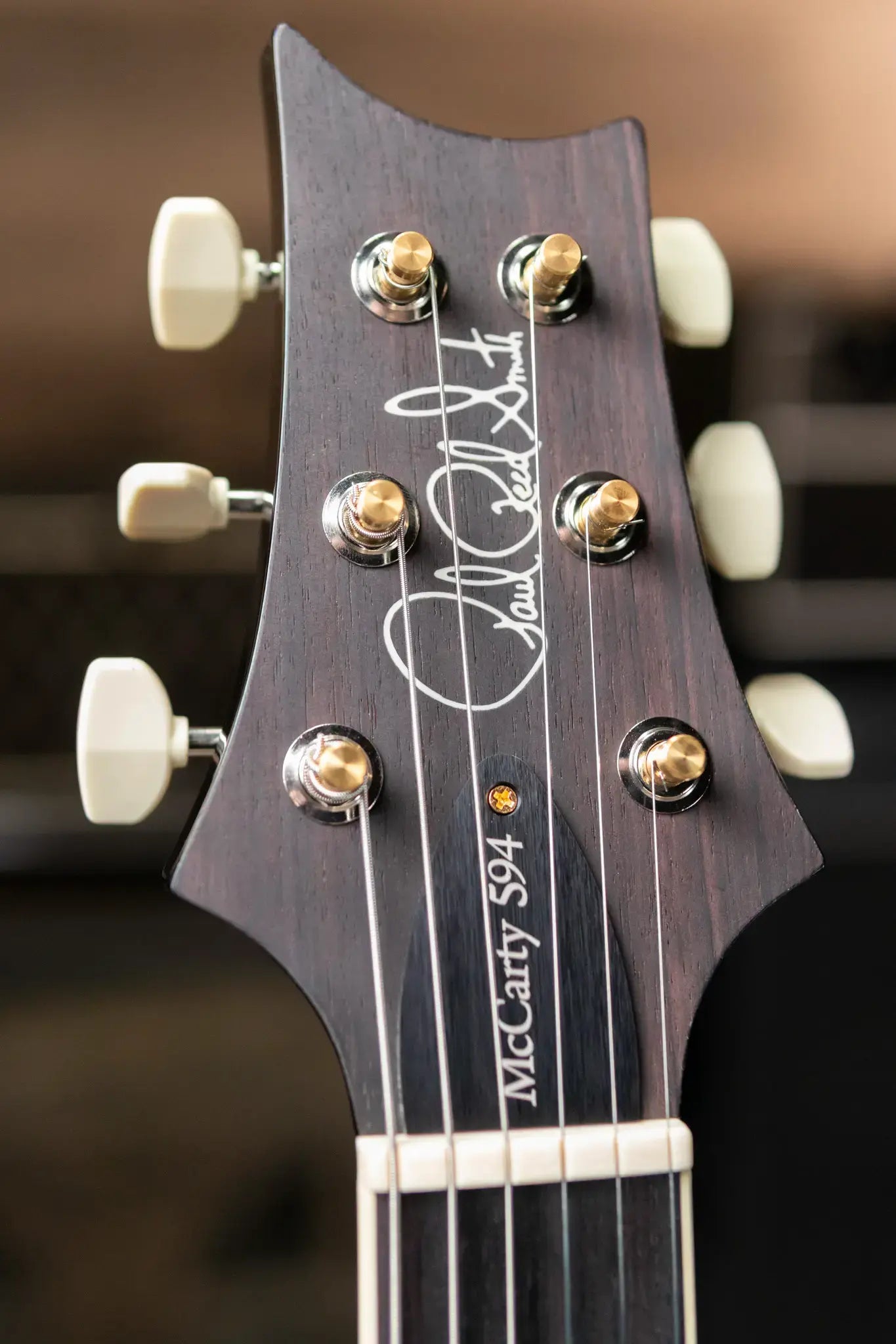 PRS McCarty 594 Flame Maple 10-Top - Fire Red Wrap Smokeburst with Hardshell Case