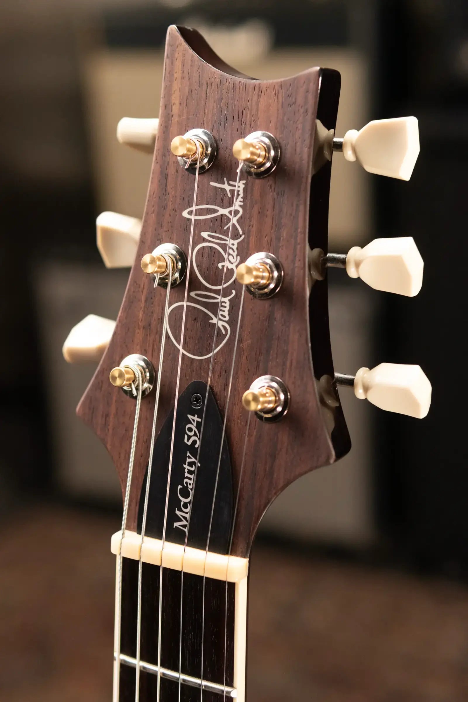 PRS McCarty 594 Singlecut Electric Guitar - Black Gold Wraparound Burst with Hardshell Case - Used