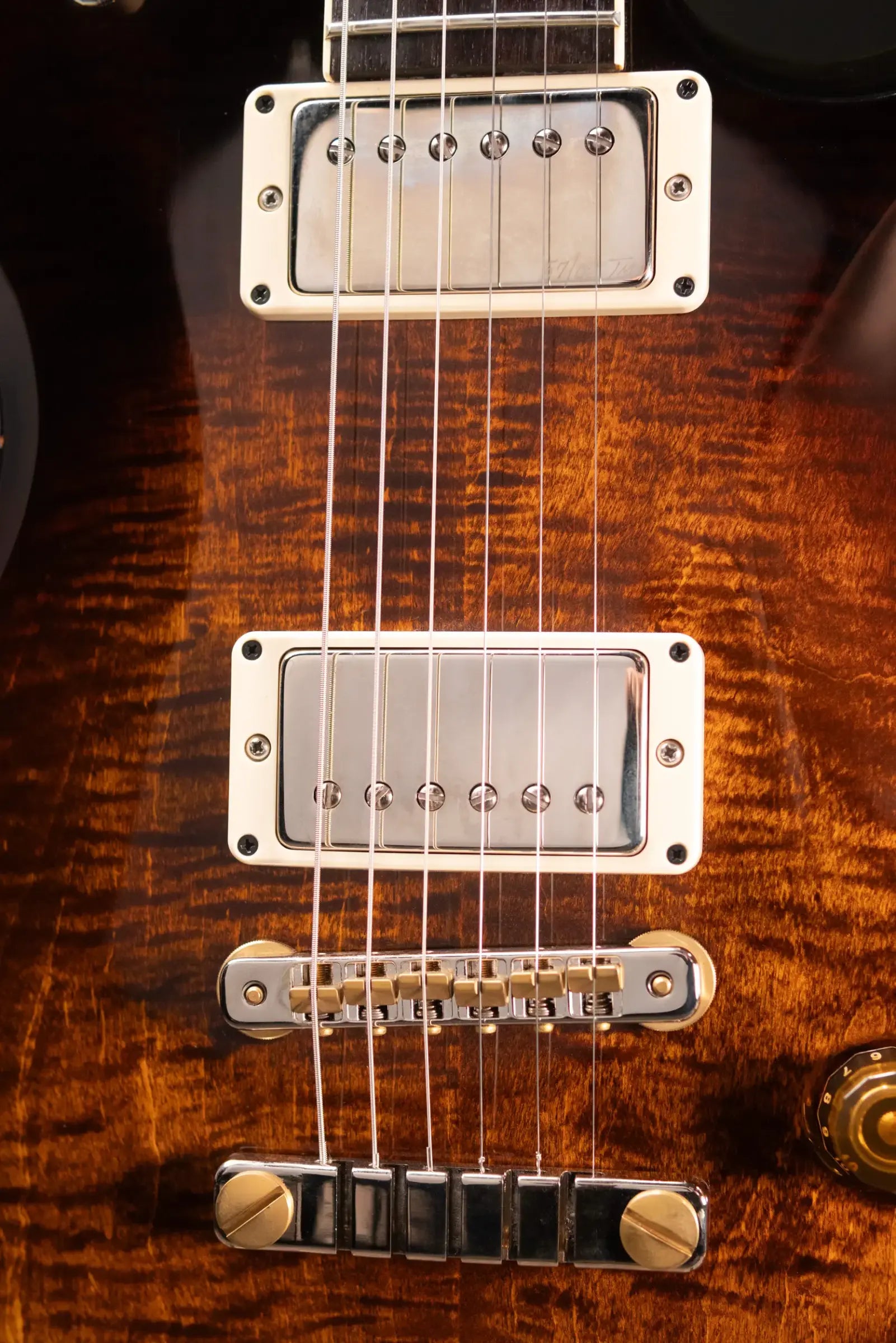 PRS McCarty Singlecut 594 Electric Guitar - Black Gold Wraparound Burst with Hardshell Case - Used