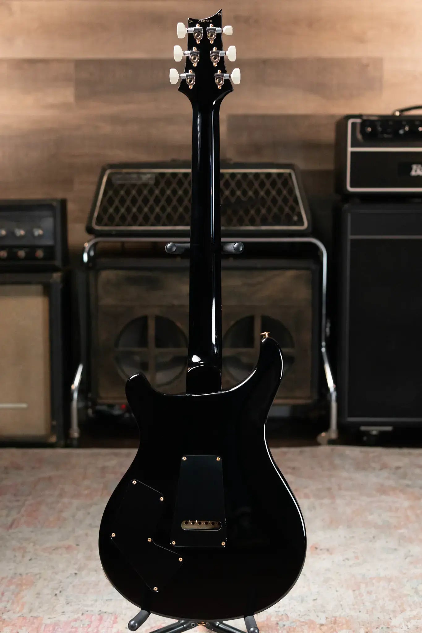 PRS Modern Eagle V Flame Maple 10-Top Electric Guitar - Cobalt Smokeburst with Hardshell Case