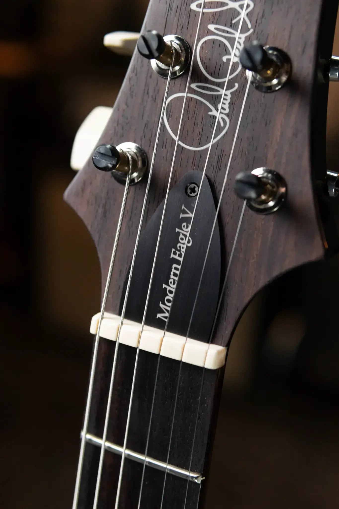 PRS Modern Eagle V - Whale Blue Wraparound Smokeburst with Hardshell Case