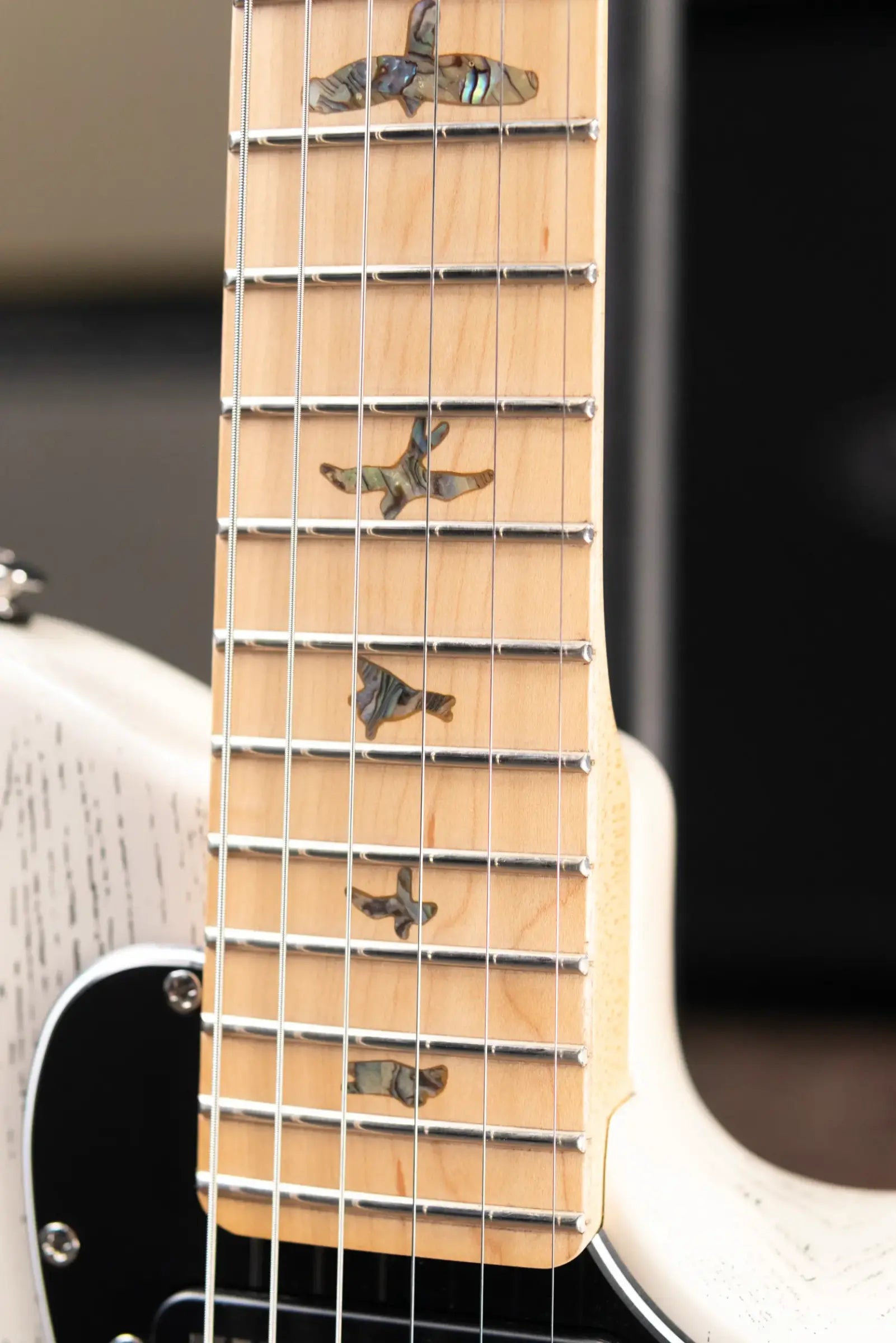 PRS NF53 SE Electric Guitar - White Doghair with Hardshell Case - Used