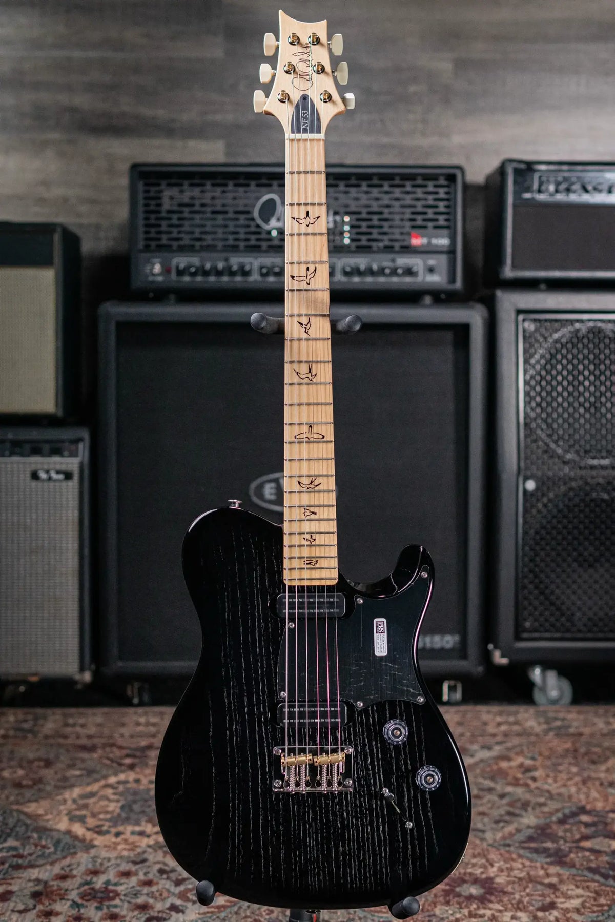 PRS NF 53 Electric Guitar - Black Doghair with Gig Bag