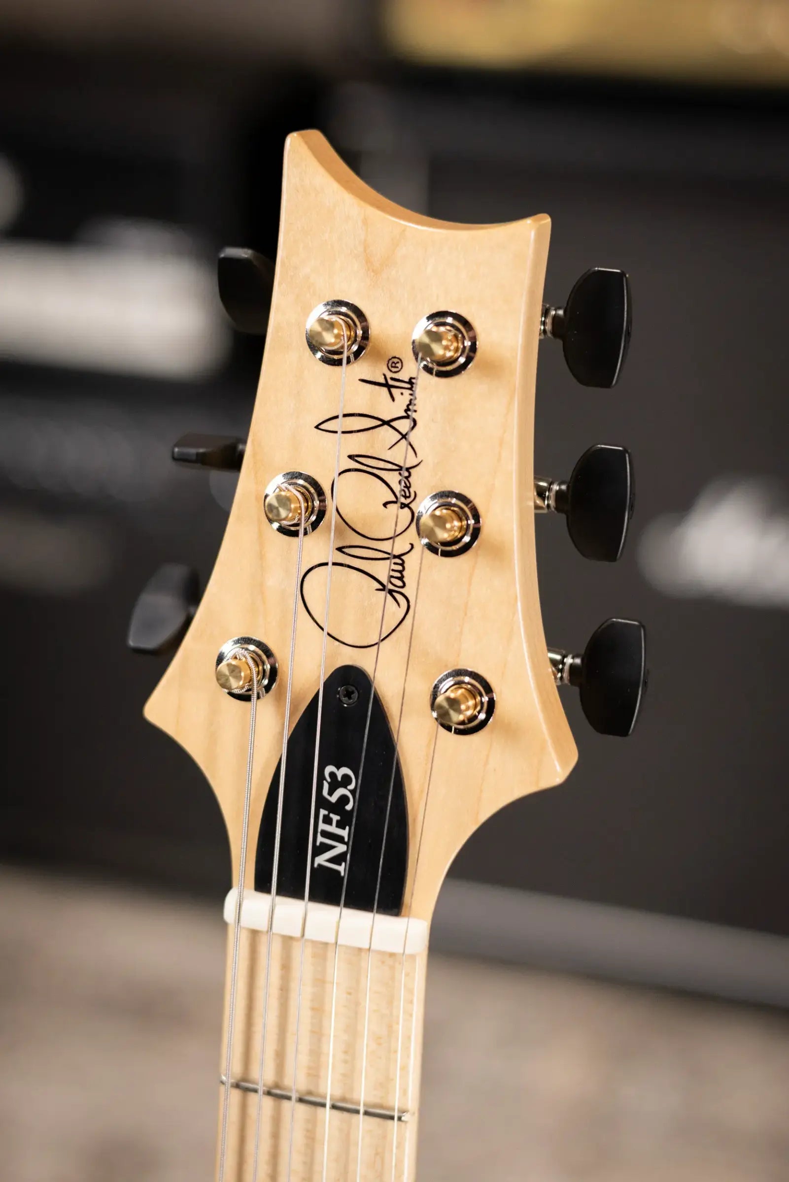 PRS NF 53 Satin Electric Guitar - Pearl White with Gig Bag