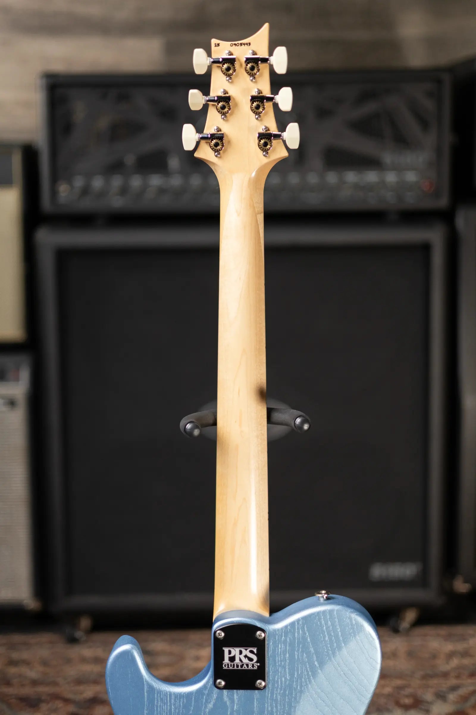 PRS NF-53 Satin Electric Guitar - Satin Frost Blue Metallic with Gig Bag