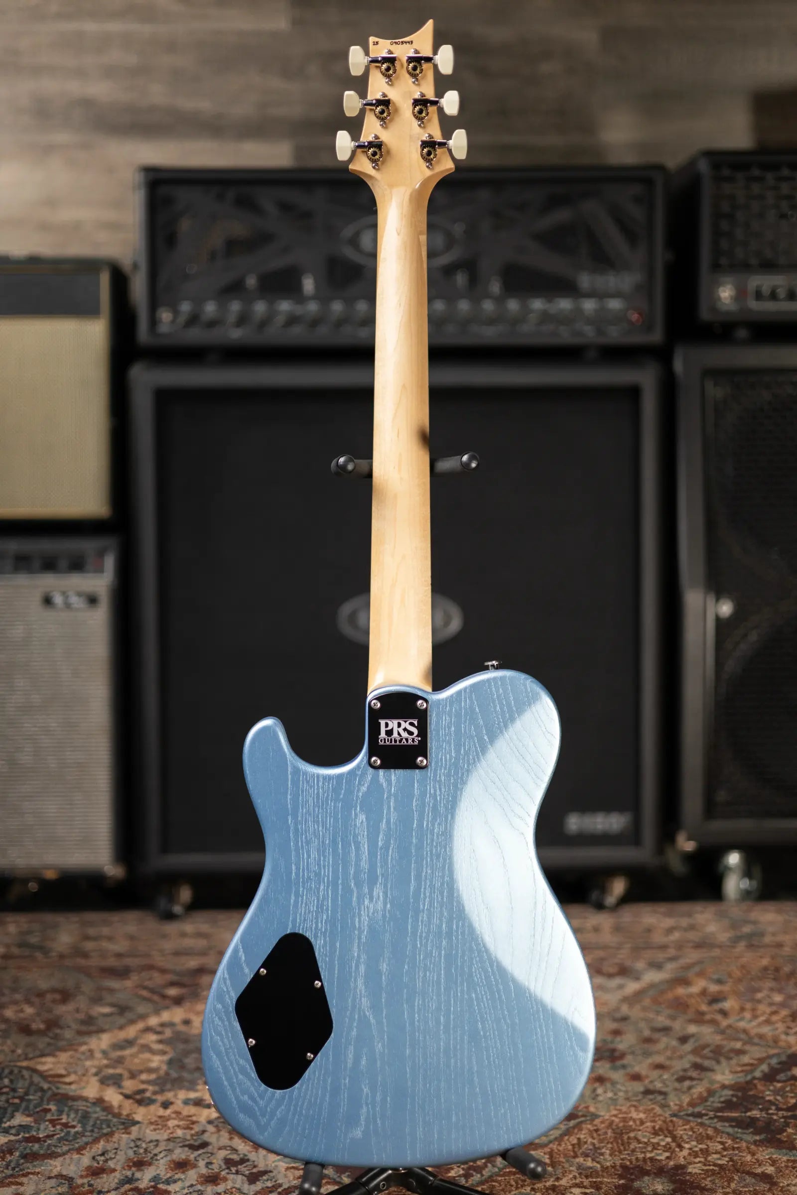 PRS NF-53 Satin Electric Guitar - Satin Frost Blue Metallic with Gig Bag