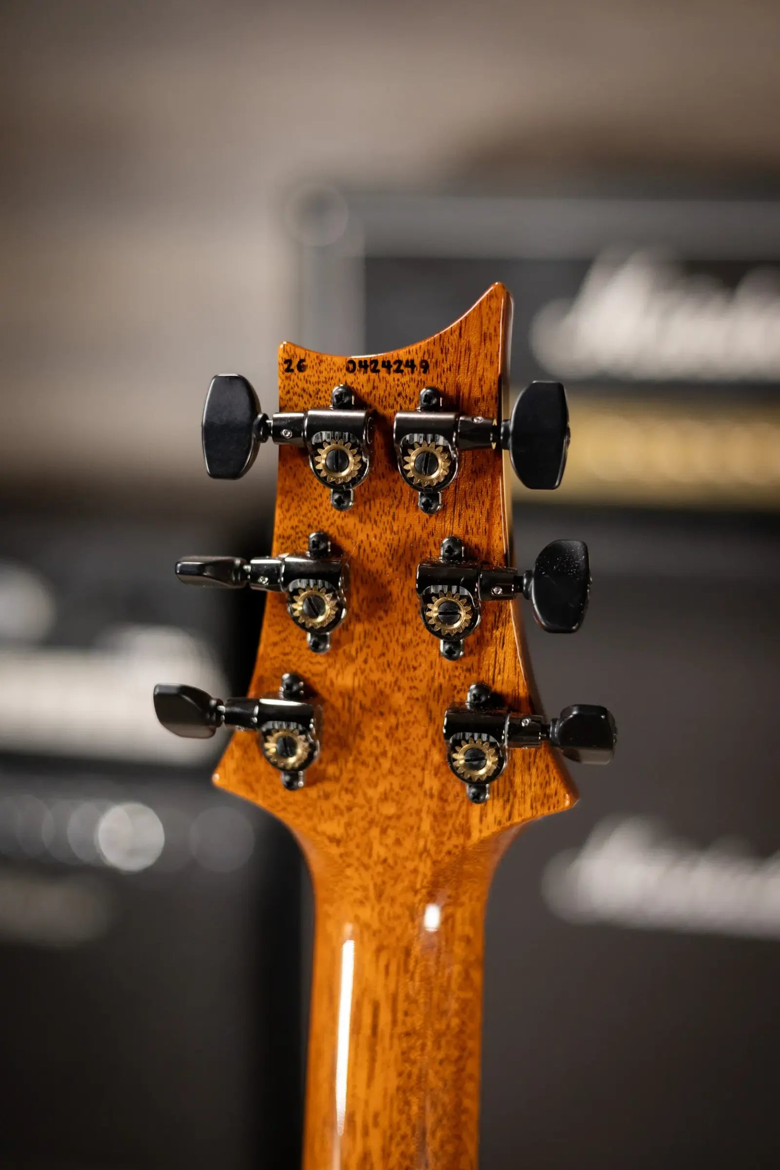 PRS Paul Reed Smith Custom 24-08 Mango Limited Edition Electric Guitar - Fire Red Gray/Black Fade with Hardshell Case