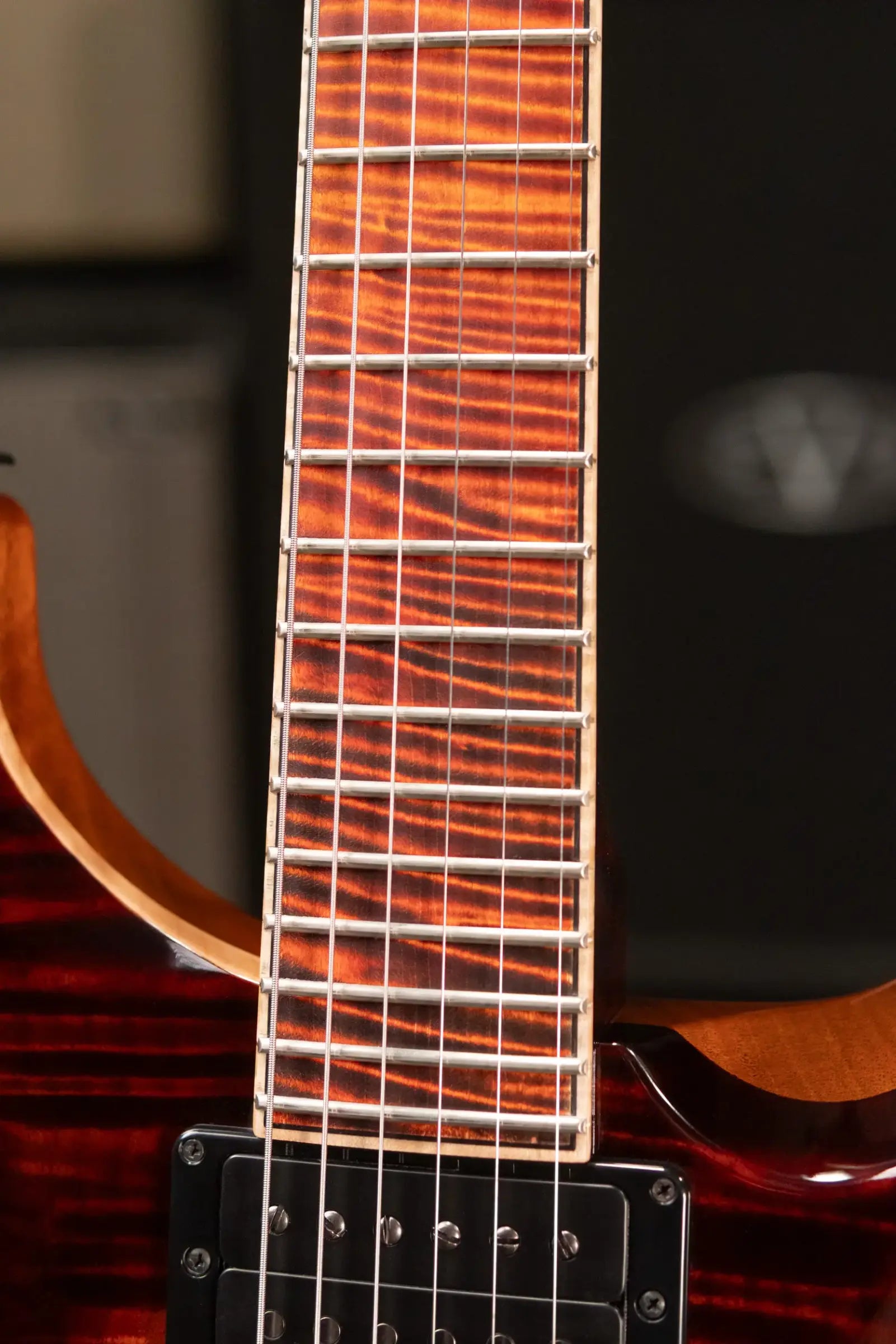 PRS Paul Reed Smith Private Stock Custom 24-08 Electric Guitar - Electric Tiger Glow with Hardshell Case