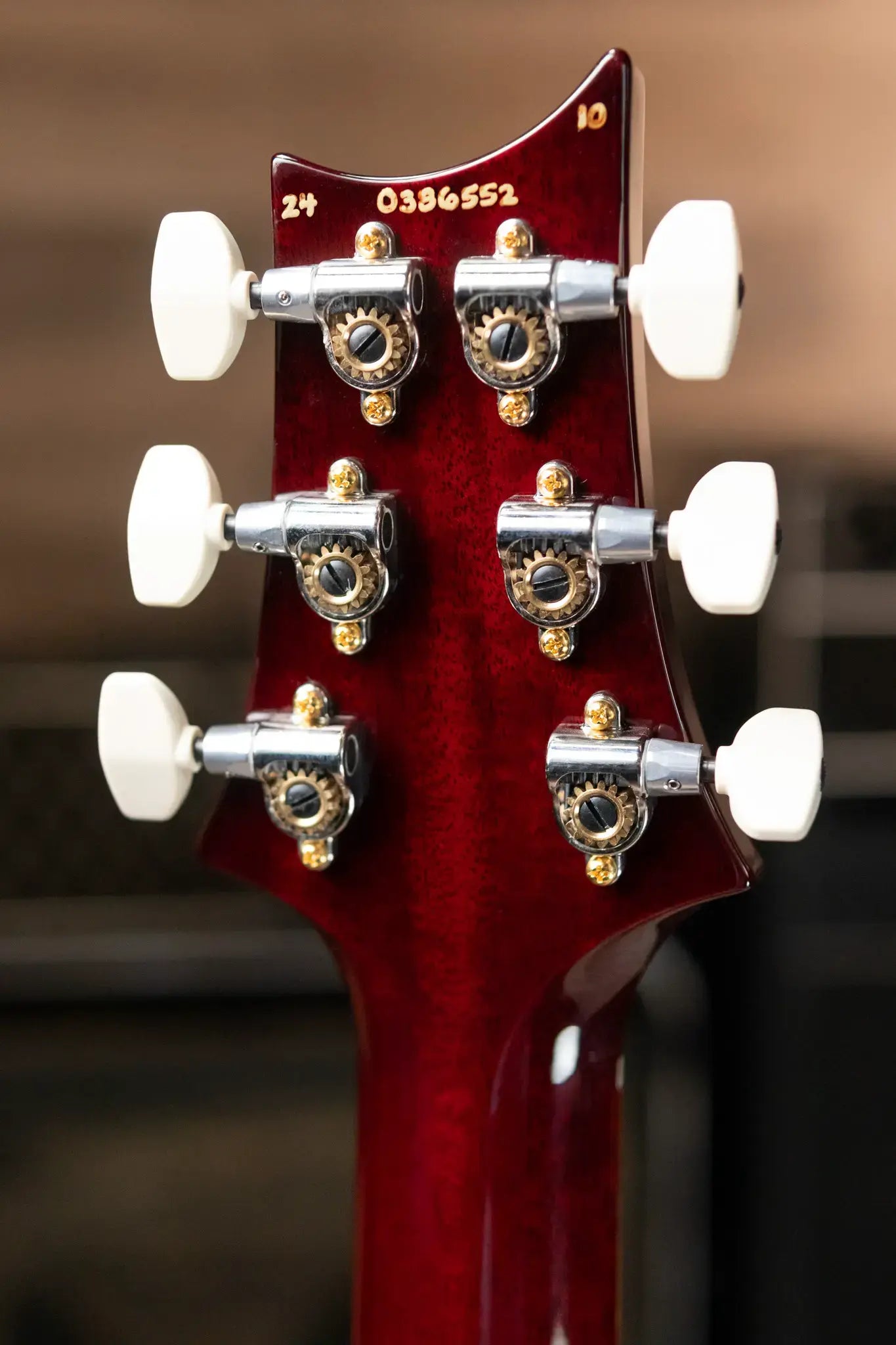 PRS Paul's Guitar Flame Maple 10-Top with Honduran Rosewood Fretboard - Fire Red Smokeburst with Hardshell Case