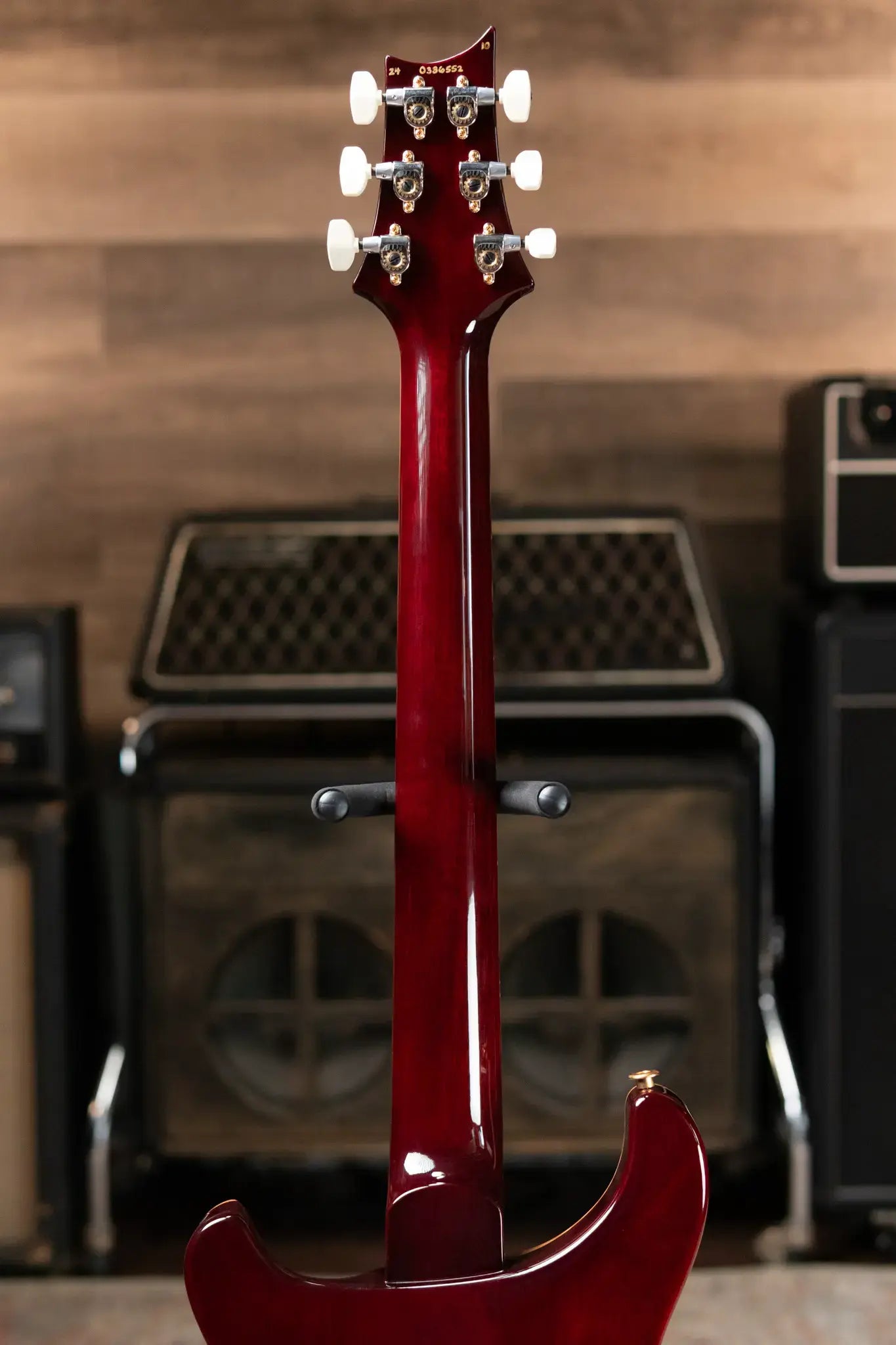 PRS Paul's Guitar Flame Maple 10-Top with Honduran Rosewood Fretboard - Fire Red Smokeburst with Hardshell Case