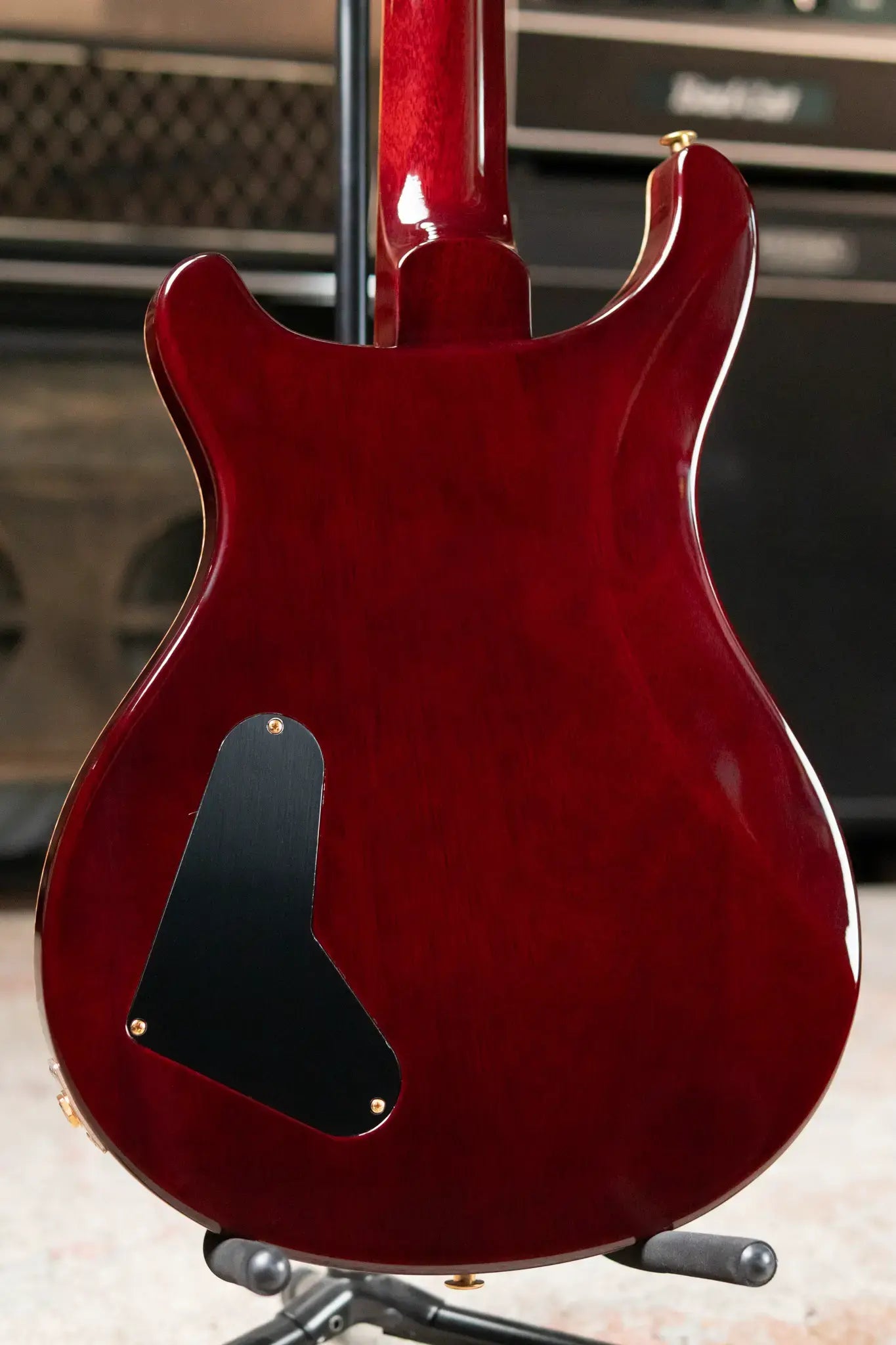 PRS Paul's Guitar Flame Maple 10-Top with Honduran Rosewood Fretboard - Fire Red Smokeburst with Hardshell Case