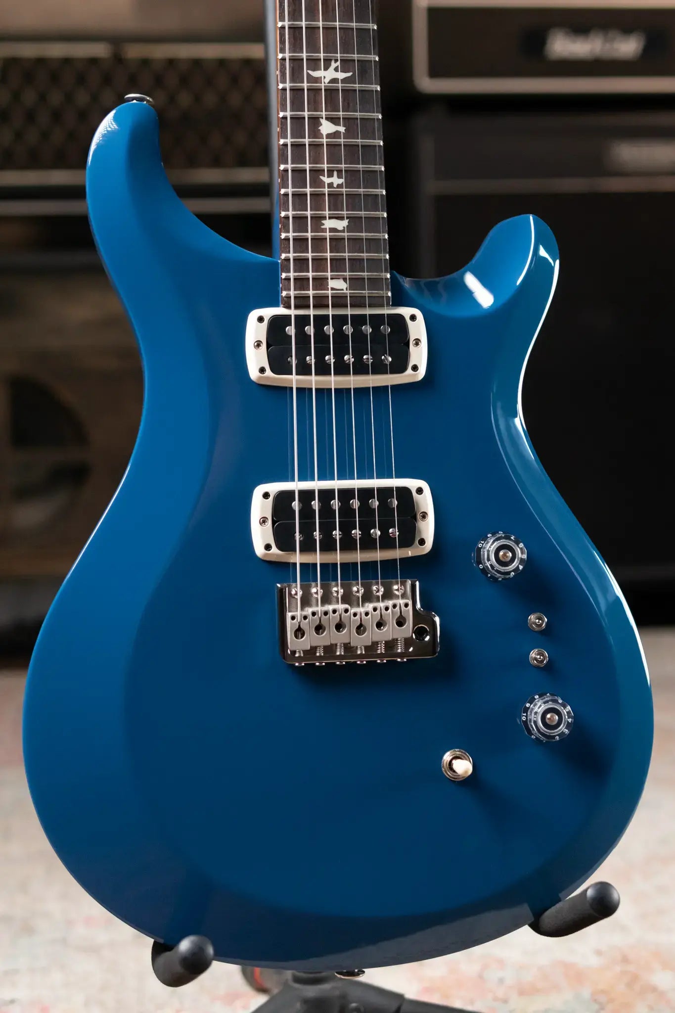 PRS S2 Custom 24-08 Custom Color Electric Guitar - Opaque Midnight with Gig Bag